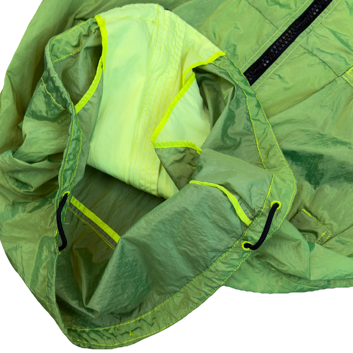 Stone Island SS/19 Nylon Metal Watro Jacket In Green (L)