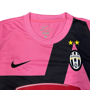 Nike 2011/12 Juventus Away Shirt In Pink ( L )
