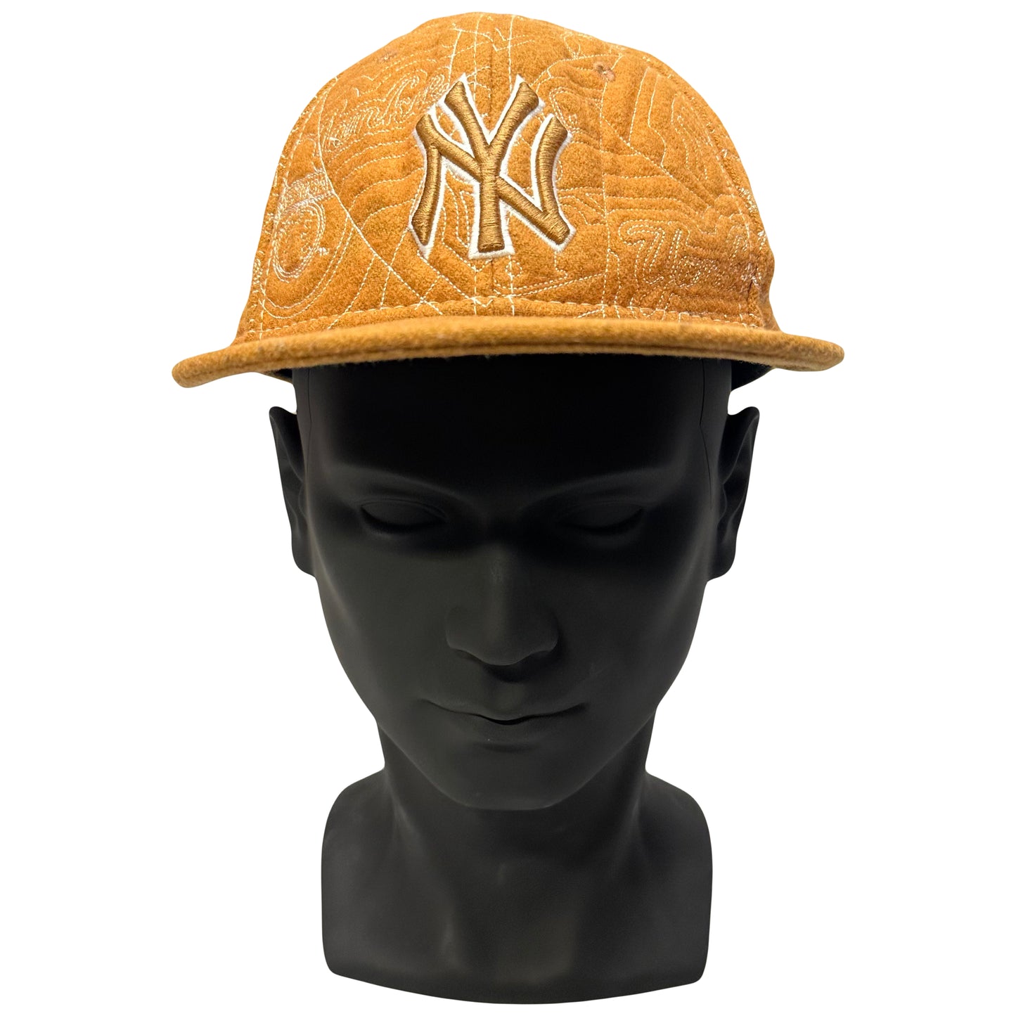New Era New York Yankees Wool Cap In Brown (7 3/8 )