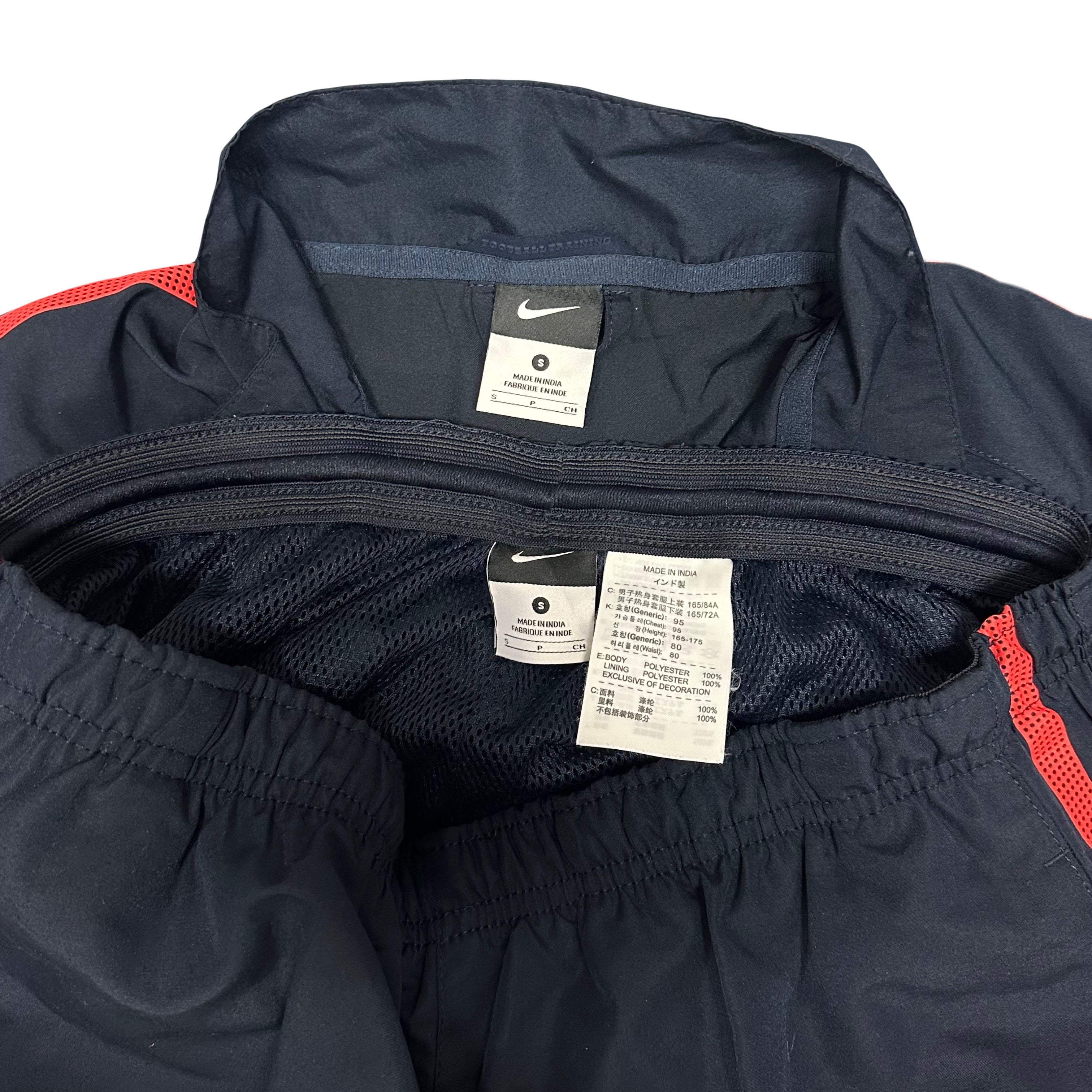 Nike Portugal 2010/11 Tracksuit In Navy ( S )