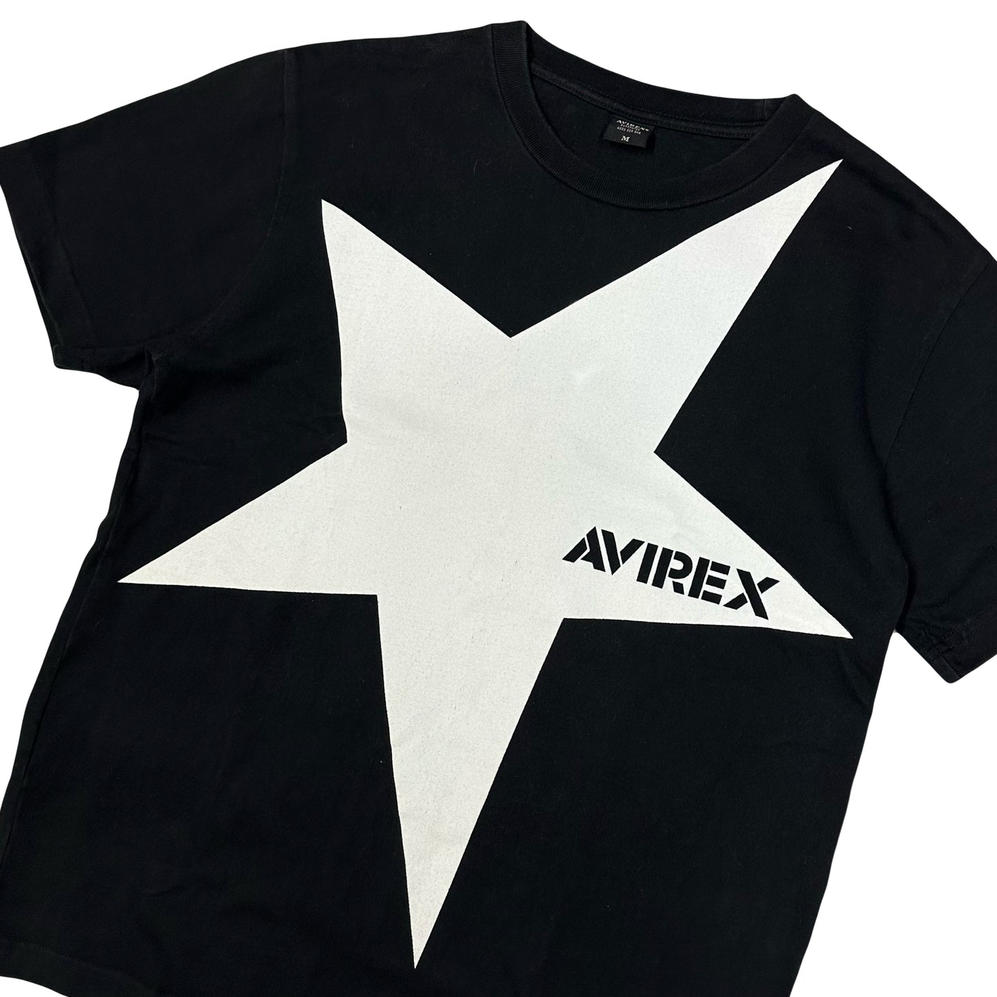 Avirex Star T-Shirt In Black ( M )