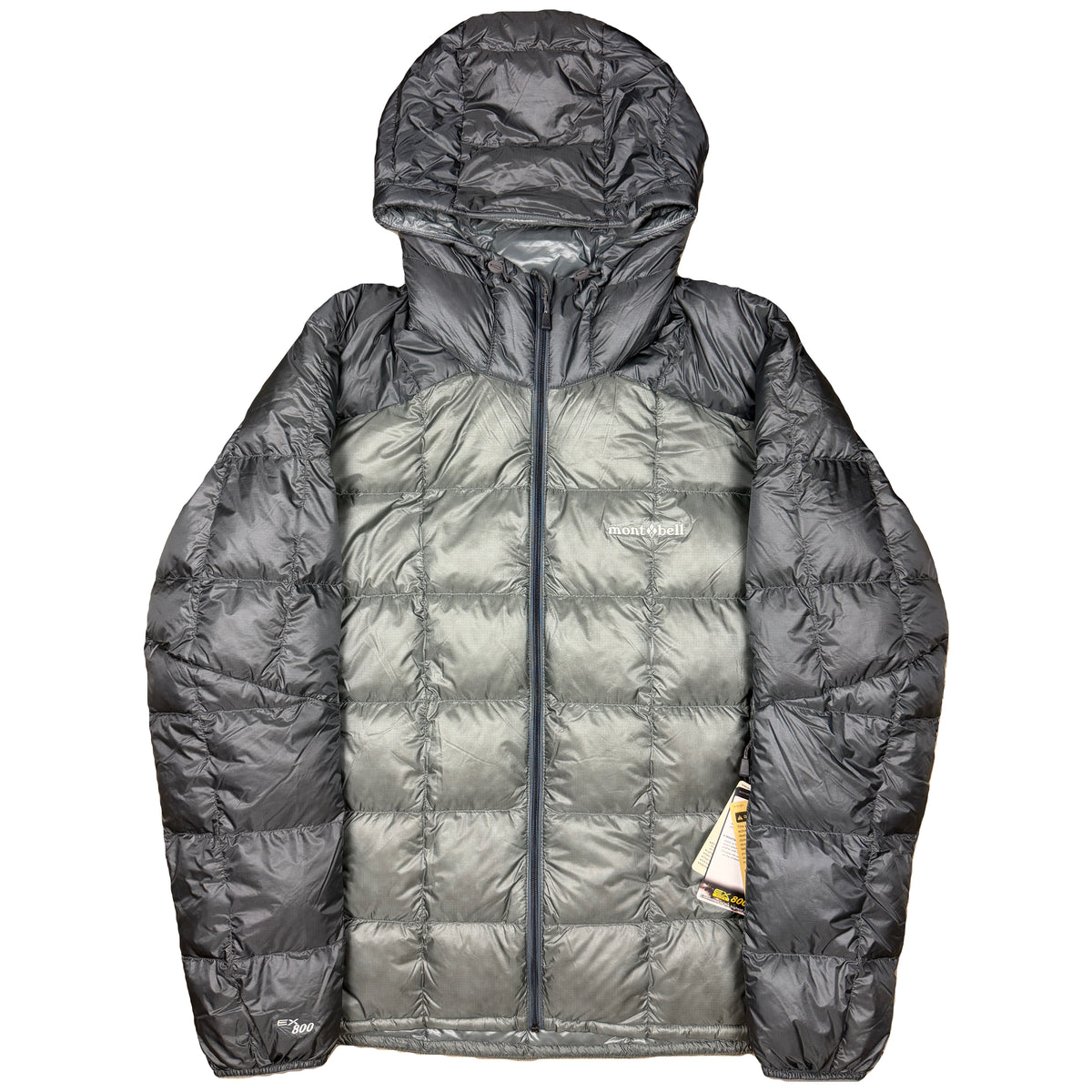 Montbell Superior Down Parka Puffer Jacket In Grey (XXL)