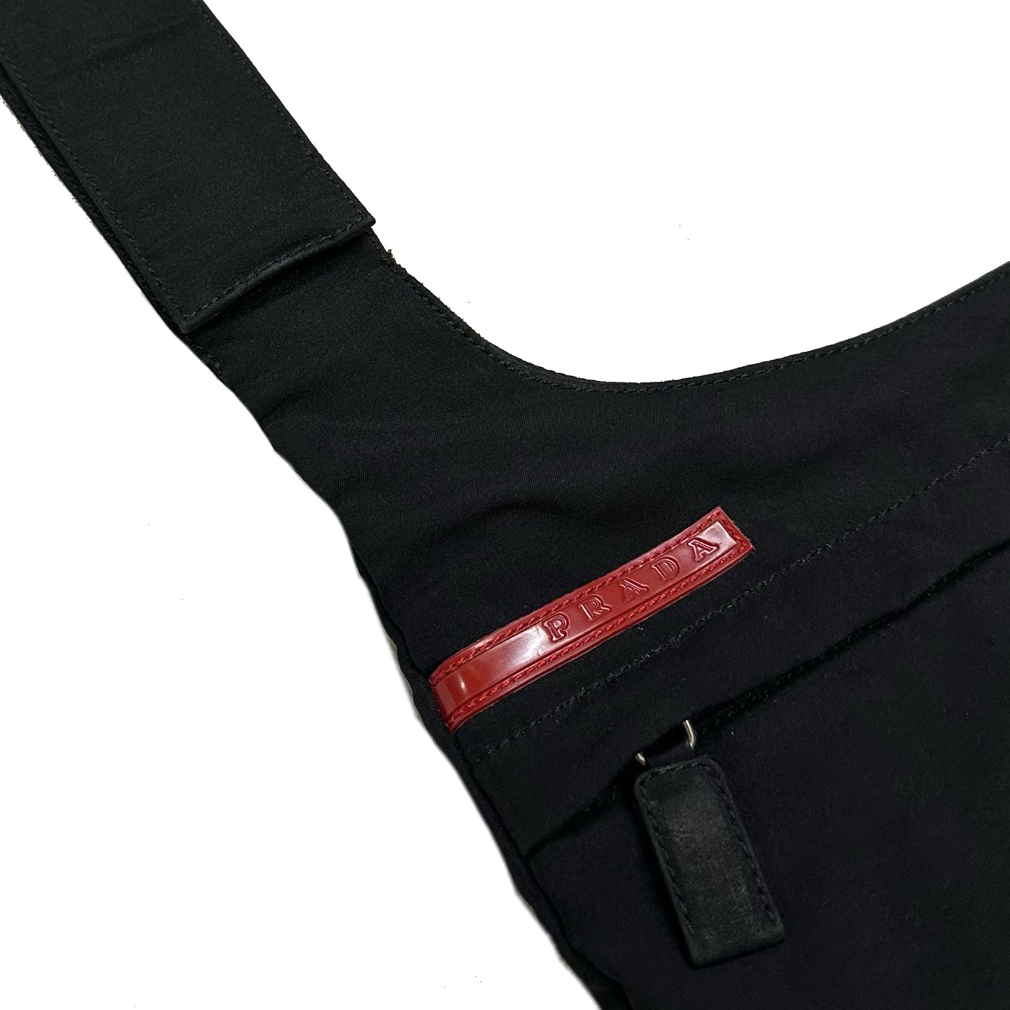 Prada Sport Side Bag In Black