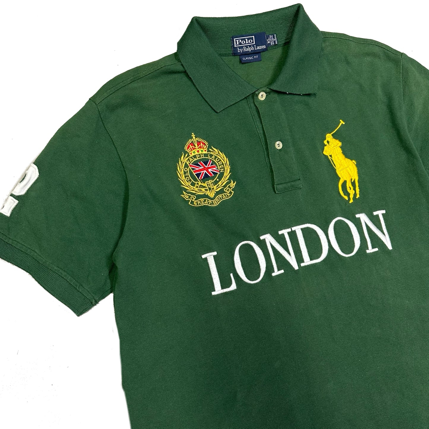 Ralph Lauren London Polo In Green ( XL )