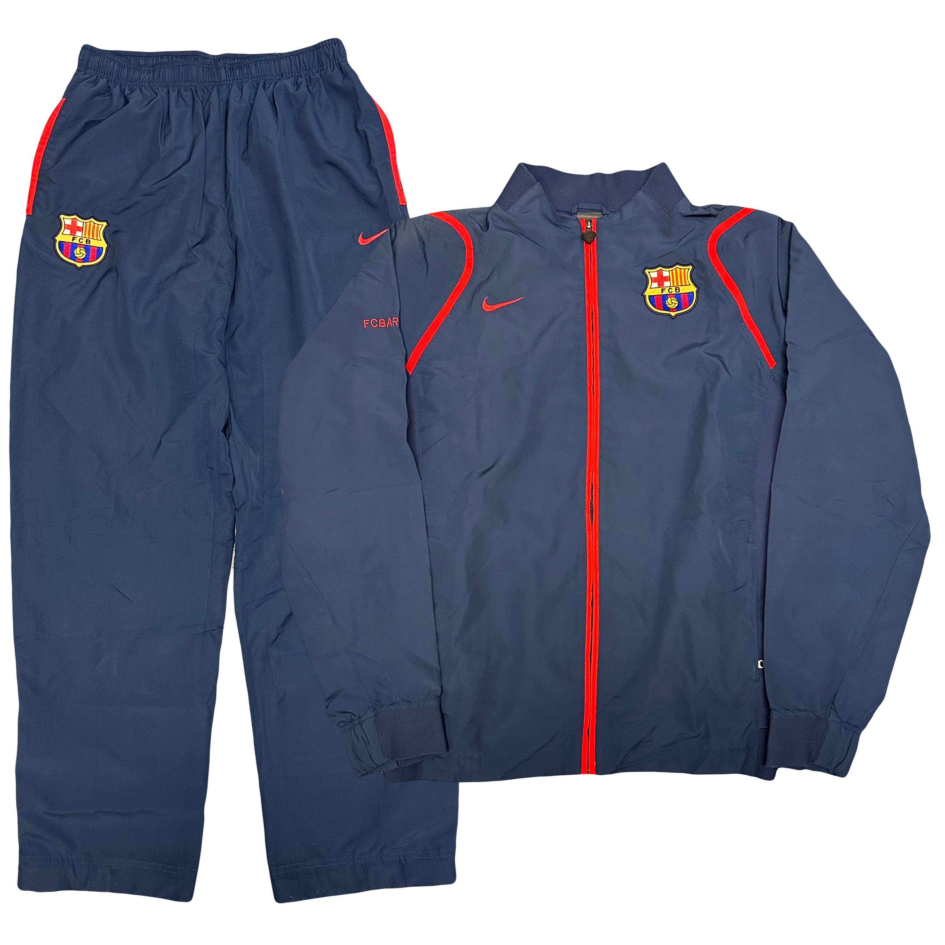 Nike Total 90 Barcelona 2004/05 Tracksuit ( L )