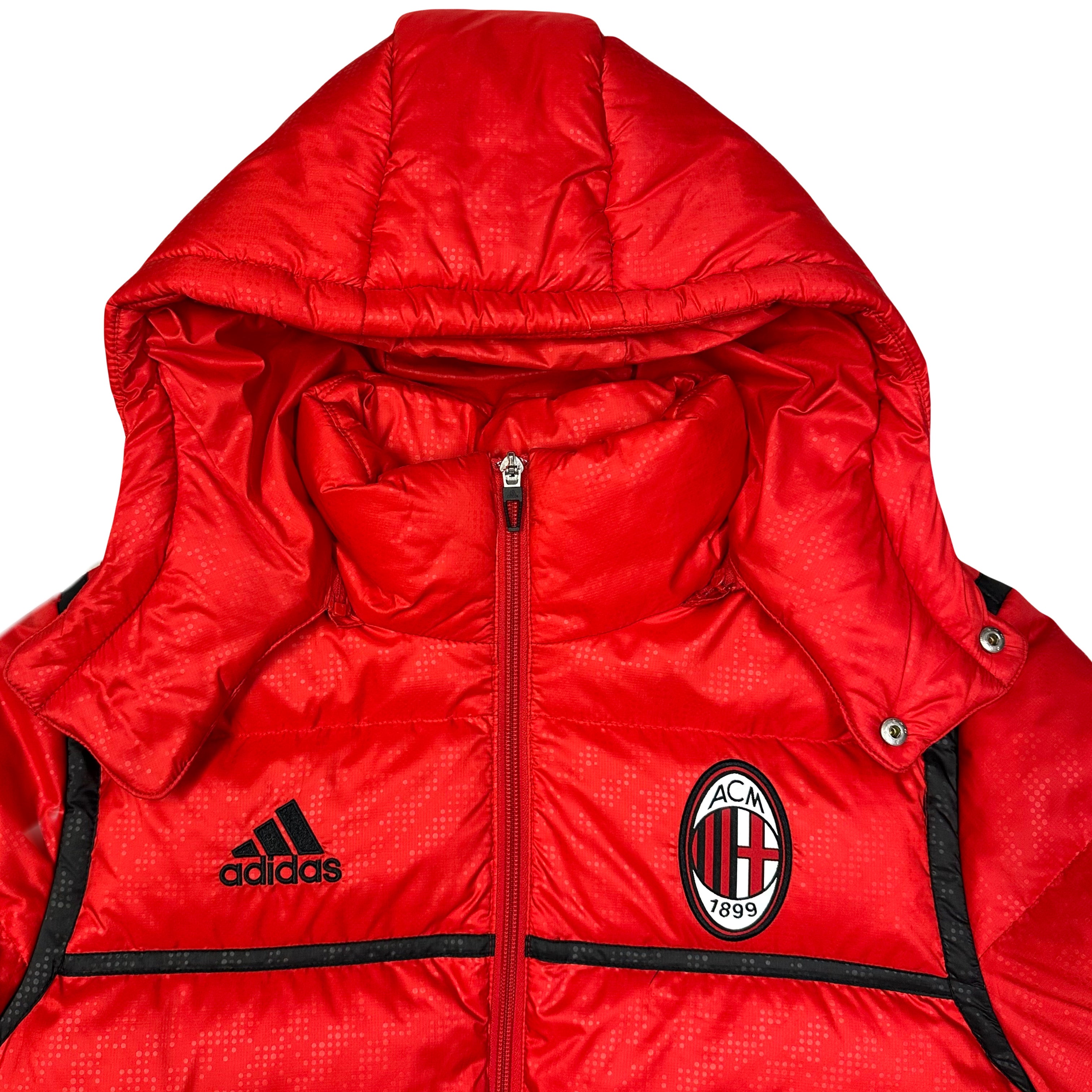 Adidas AC Milan Puffer Jacket In Red ( S )