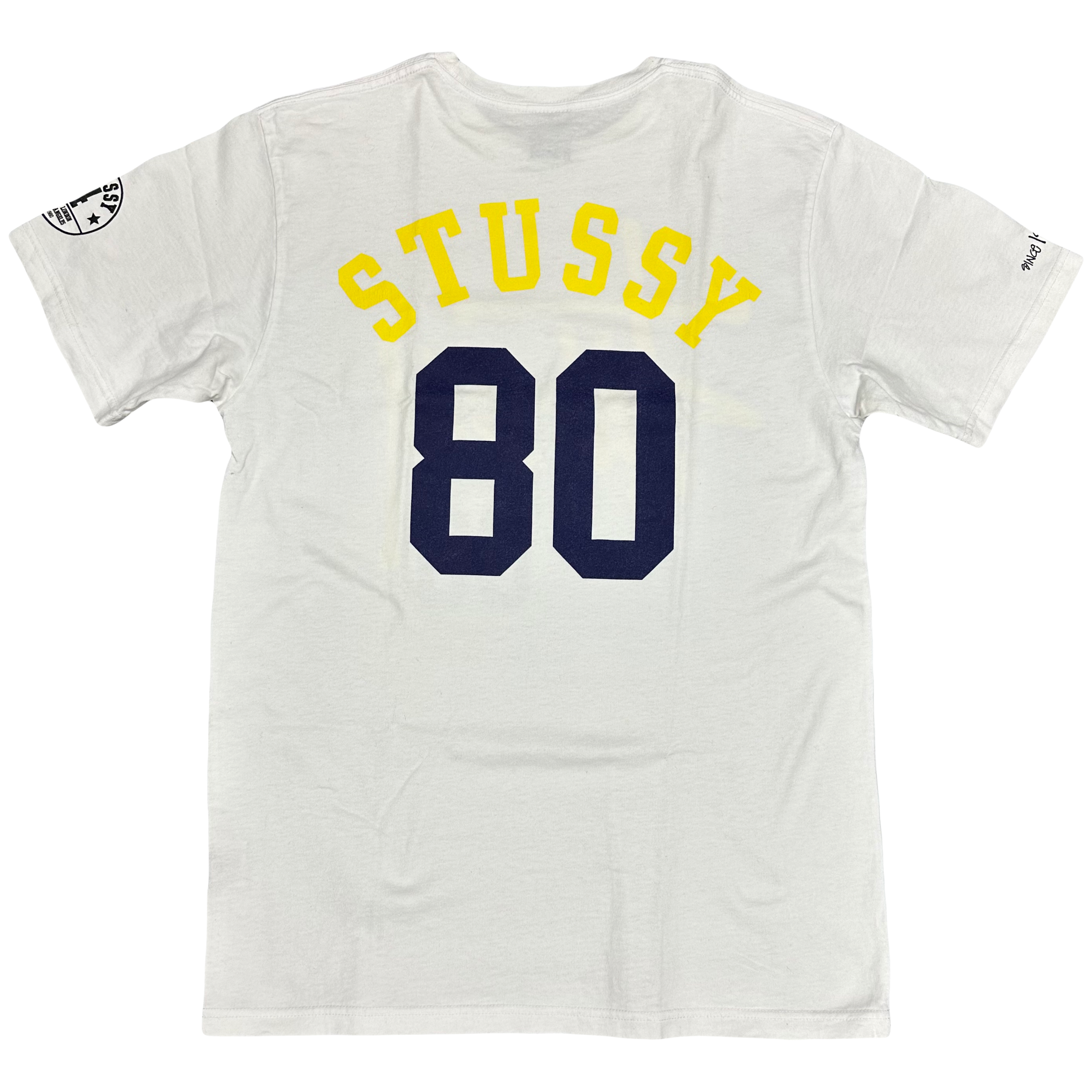 Stüssy Spellout Jersey T-Shirt In White ( M )