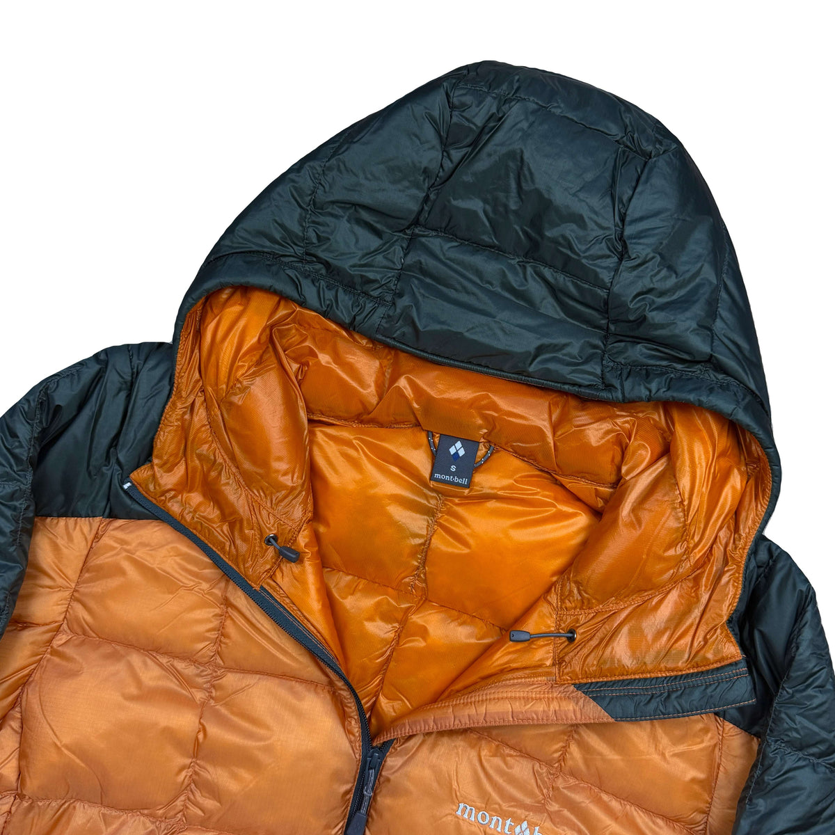 Montbell Superior Down Parka Puffer Jacket In Orange (S)
