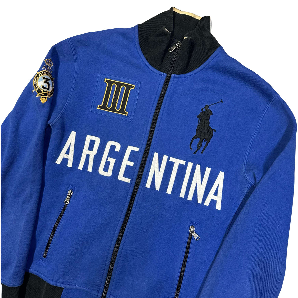 Ralph Lauren Argentina Spellout Sweatshirt In Blue ( M ) - 1036 Emporium