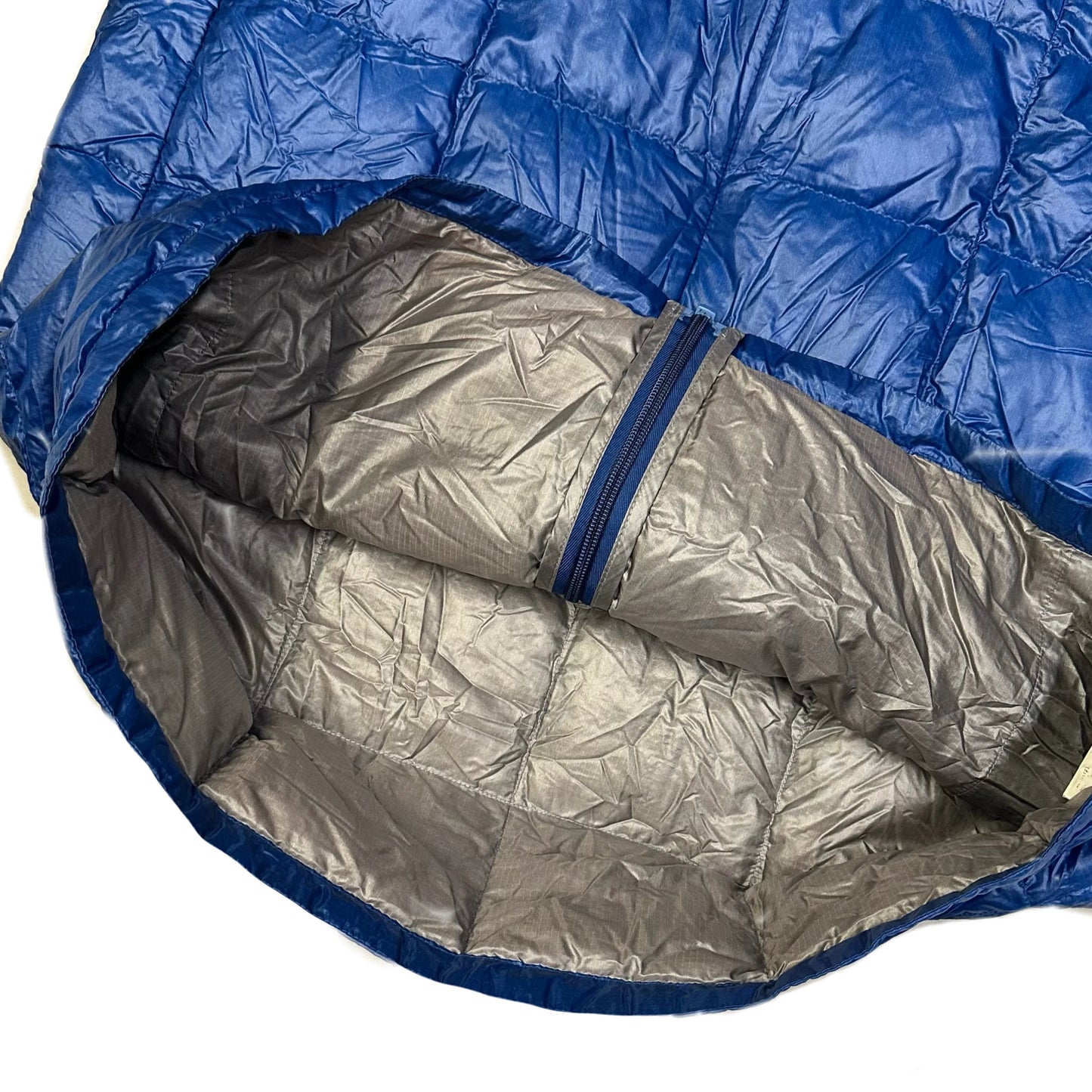 Montbell Square Stitch Down Puffer Jacket In Blue ( XL )