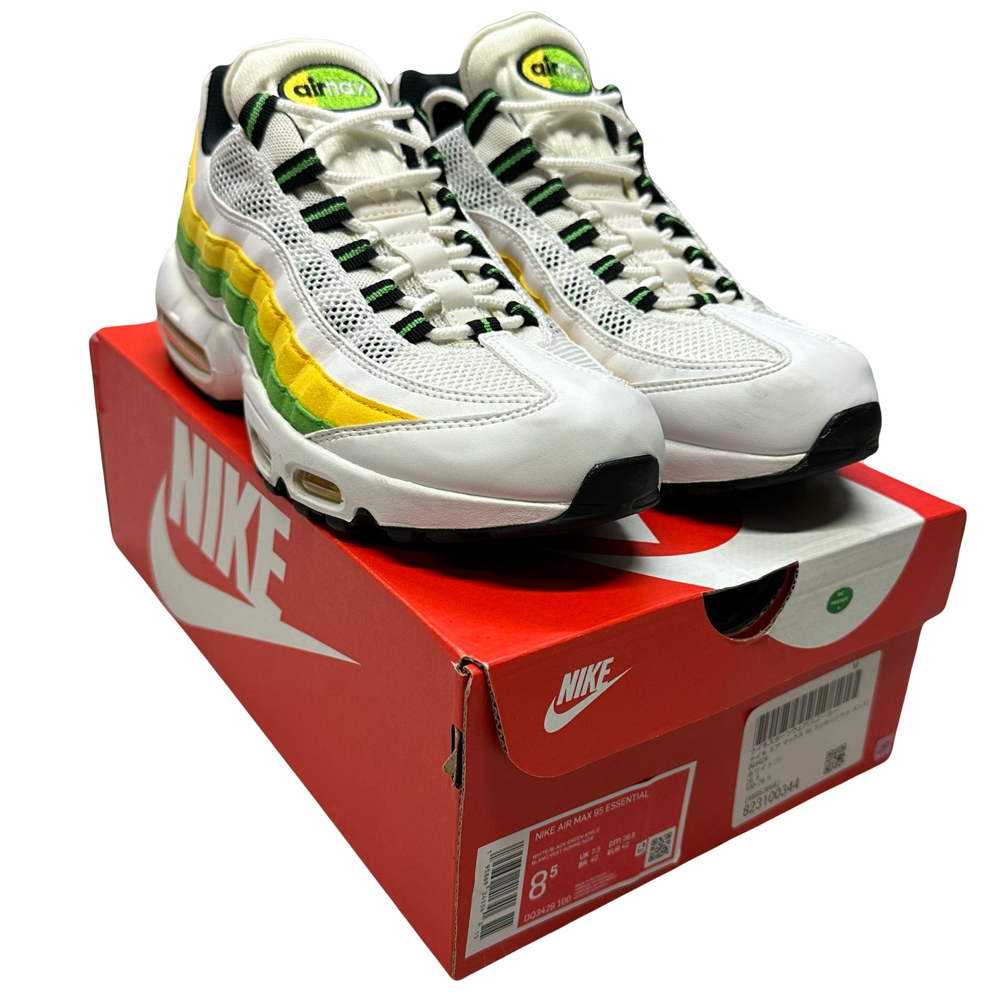 Nike Air max 95 Lemon & Lime / Brazil ( 7.5UK / 8.5US )