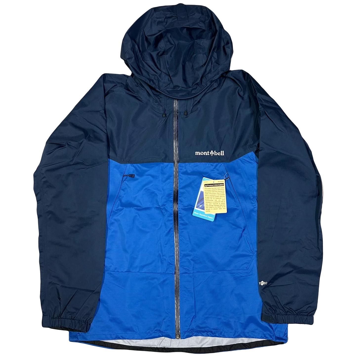 Montbell Thunder Pass DRY-TECH Jacket In Navy & Blue ( L )