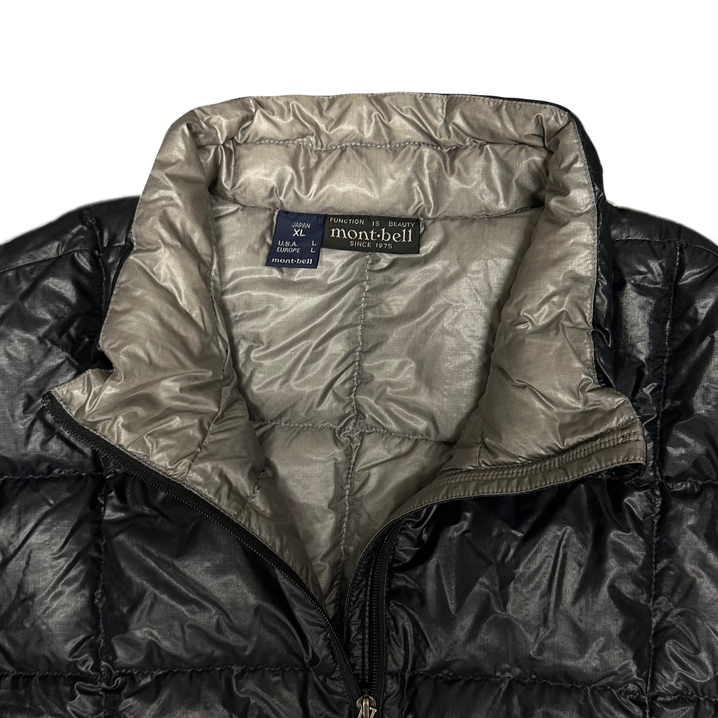 Montbell Square Stitch Down Puffer Jacket In Black ( XL )