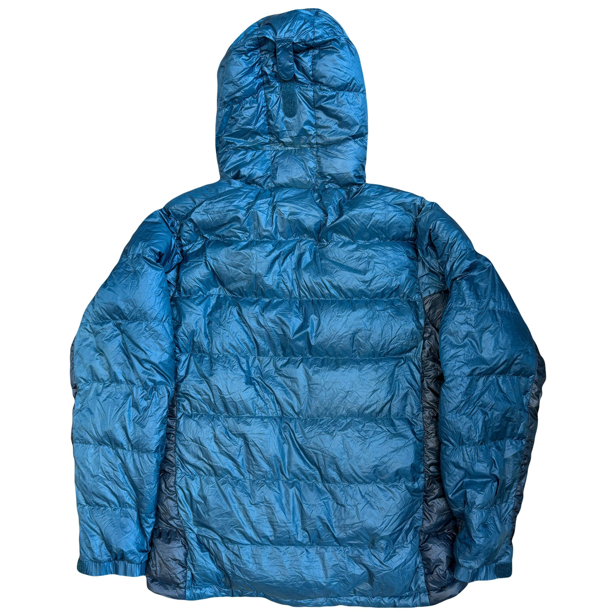 Montbell Alpine Down Parka Puffer Jacket In Blue (M)