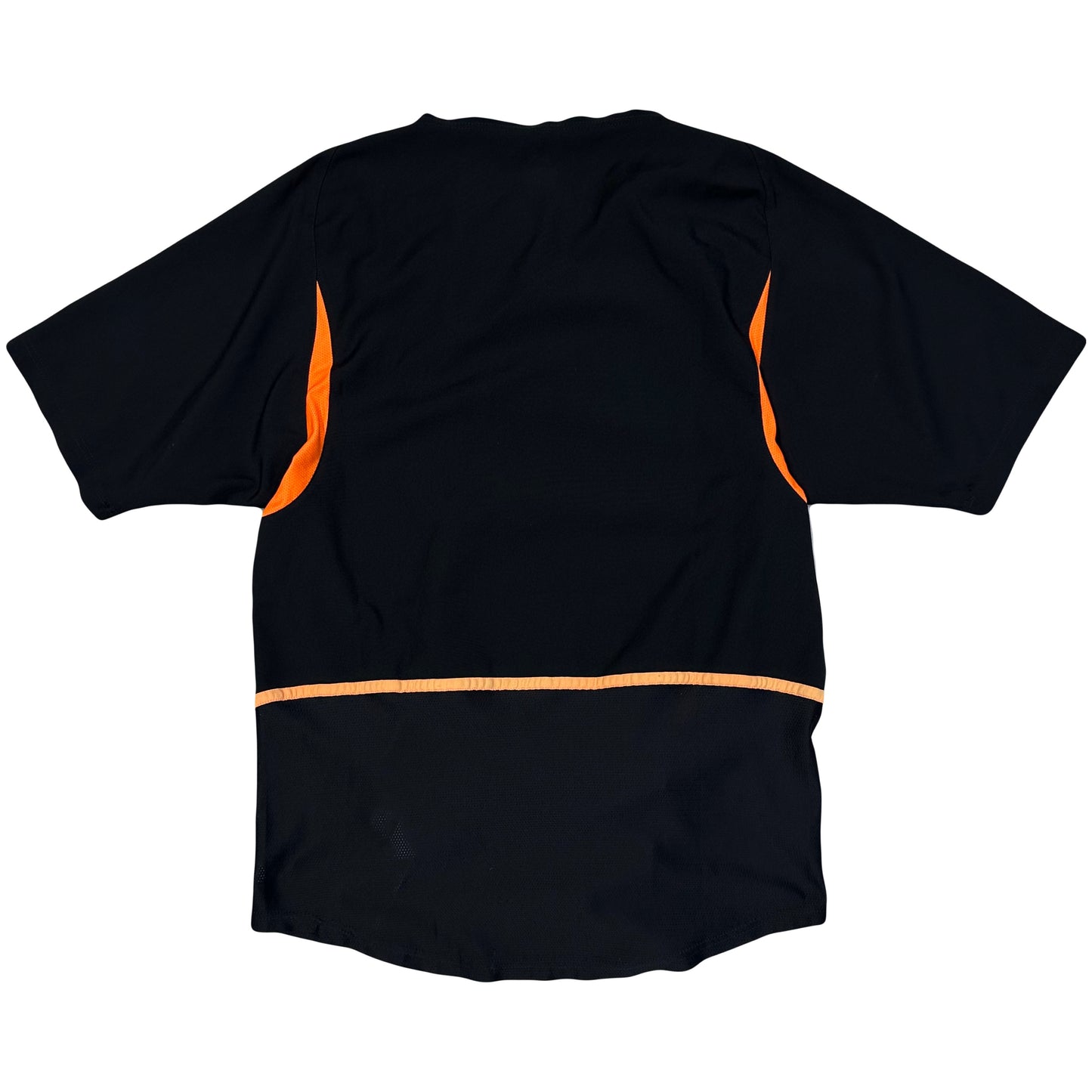 Nike Netherlands 2002 Shirt In Black & Orange ( S )