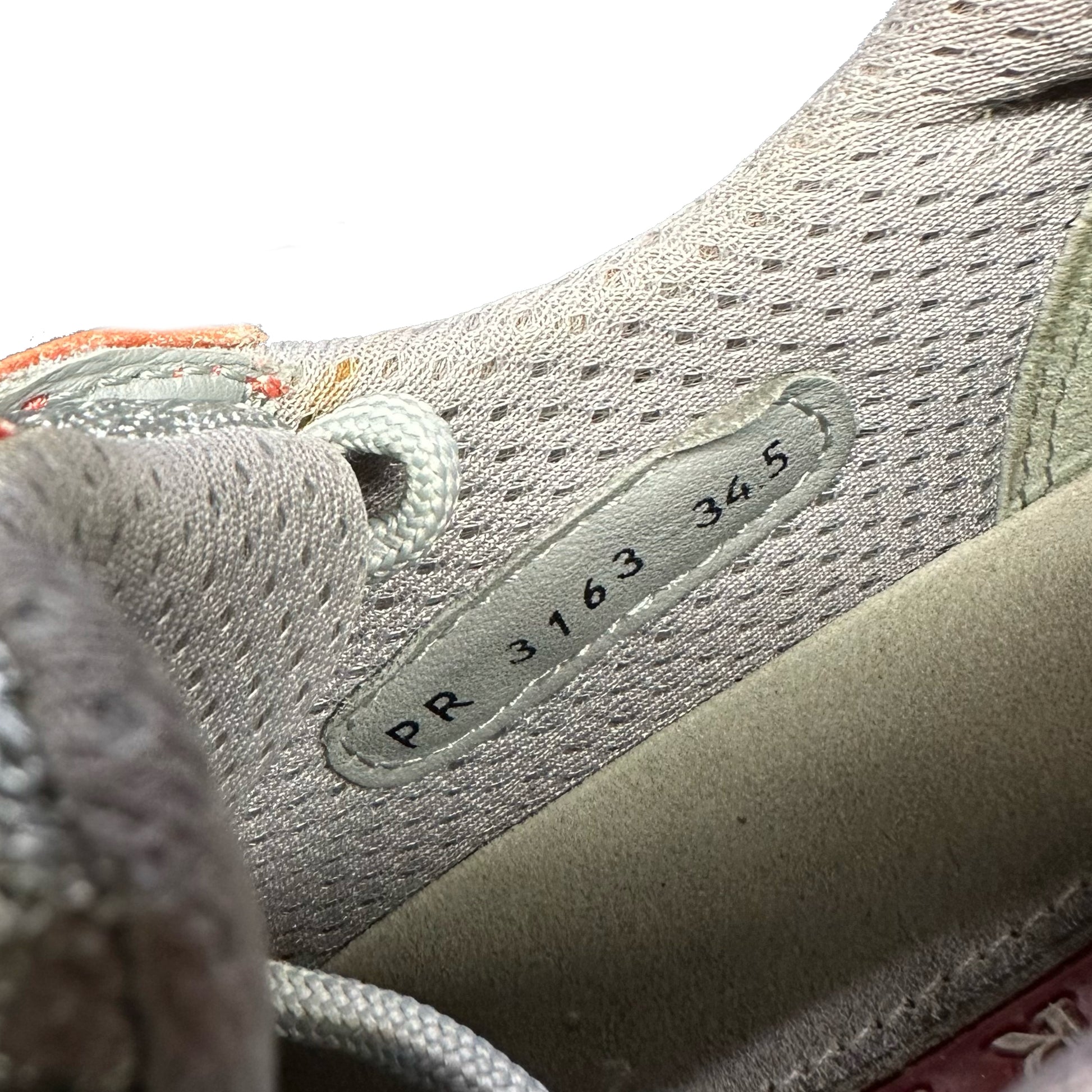 Prada America’s Cup Sneakers In Orange ( 4.5UK / 5.5US ) - 1036 Emporium