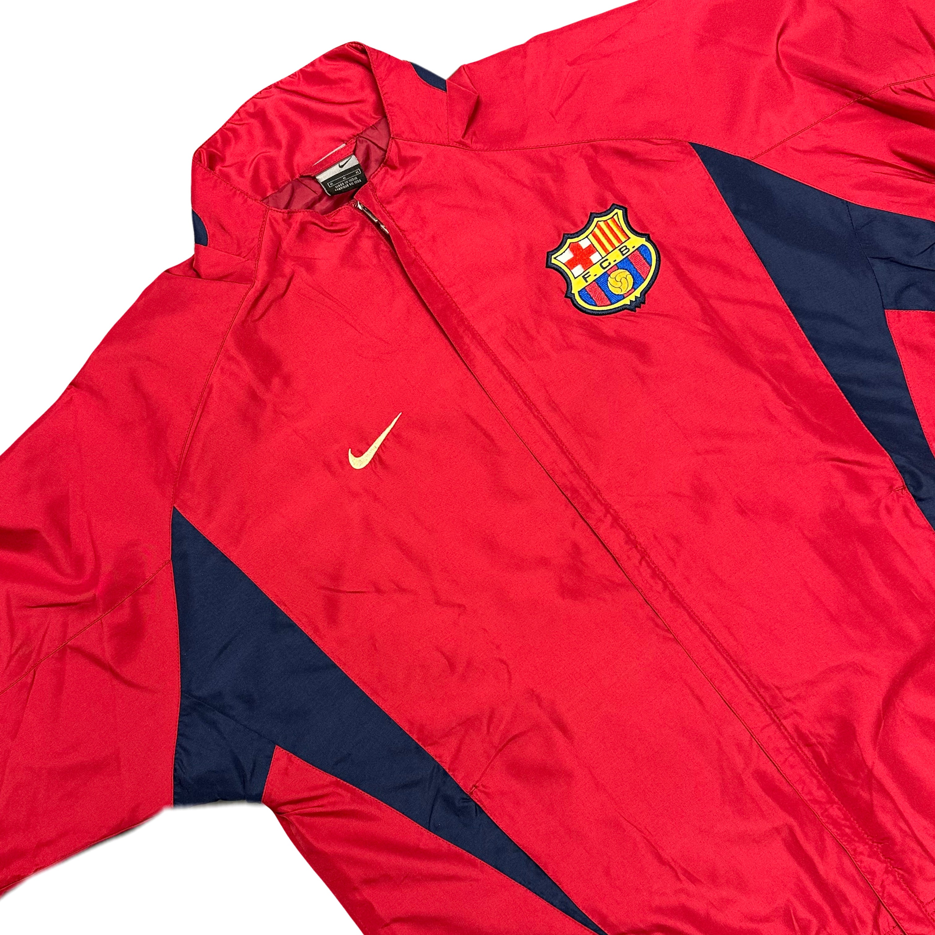 Nike Barcelona 2002/03 Tracksuit Top ( M )