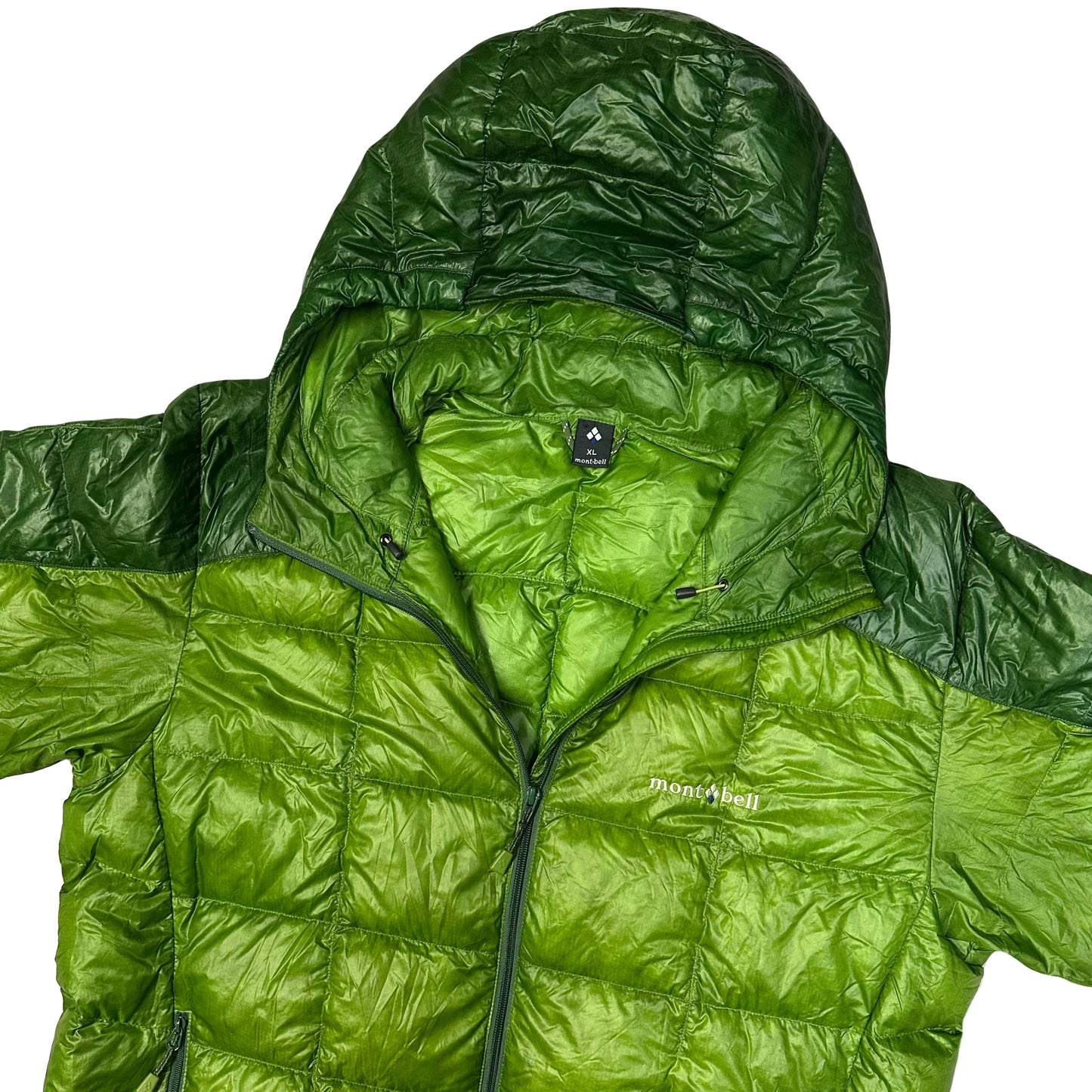 Montbell Superior Down Parka Puffer Jacket In Green ( XL )