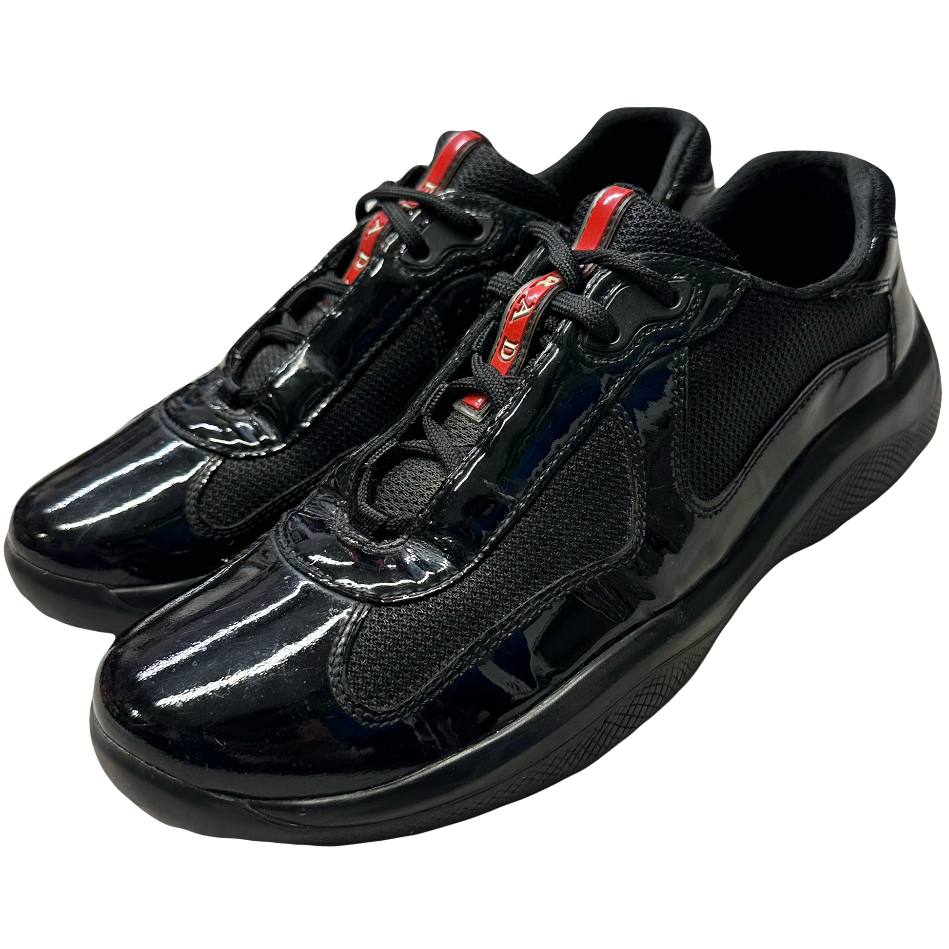 Prada America’s Cup Sneakers In Black ( 6.5UK / 7.5US ) - 1036 Emporium