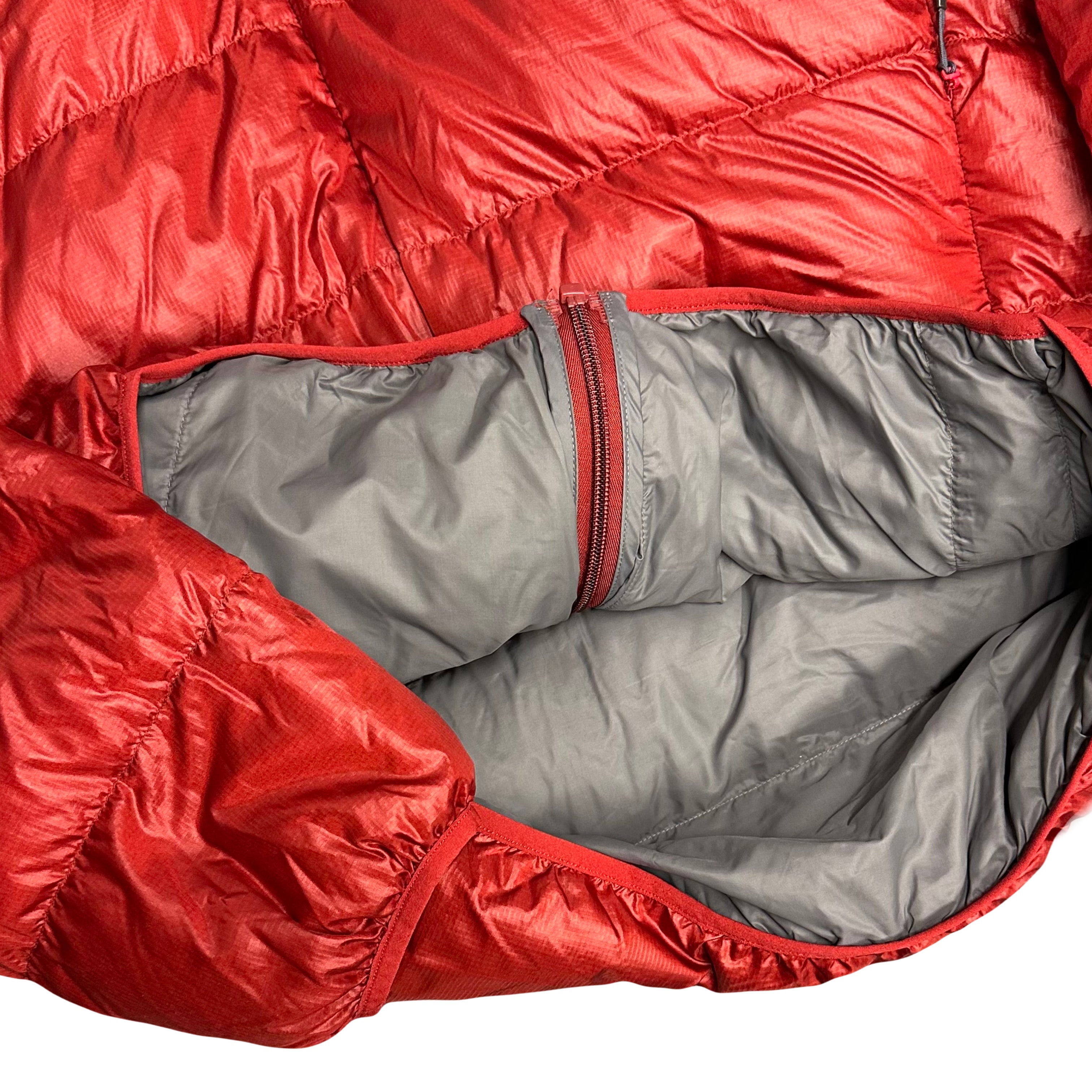 Montbell Down Puffer Jacket In Red ( XL )