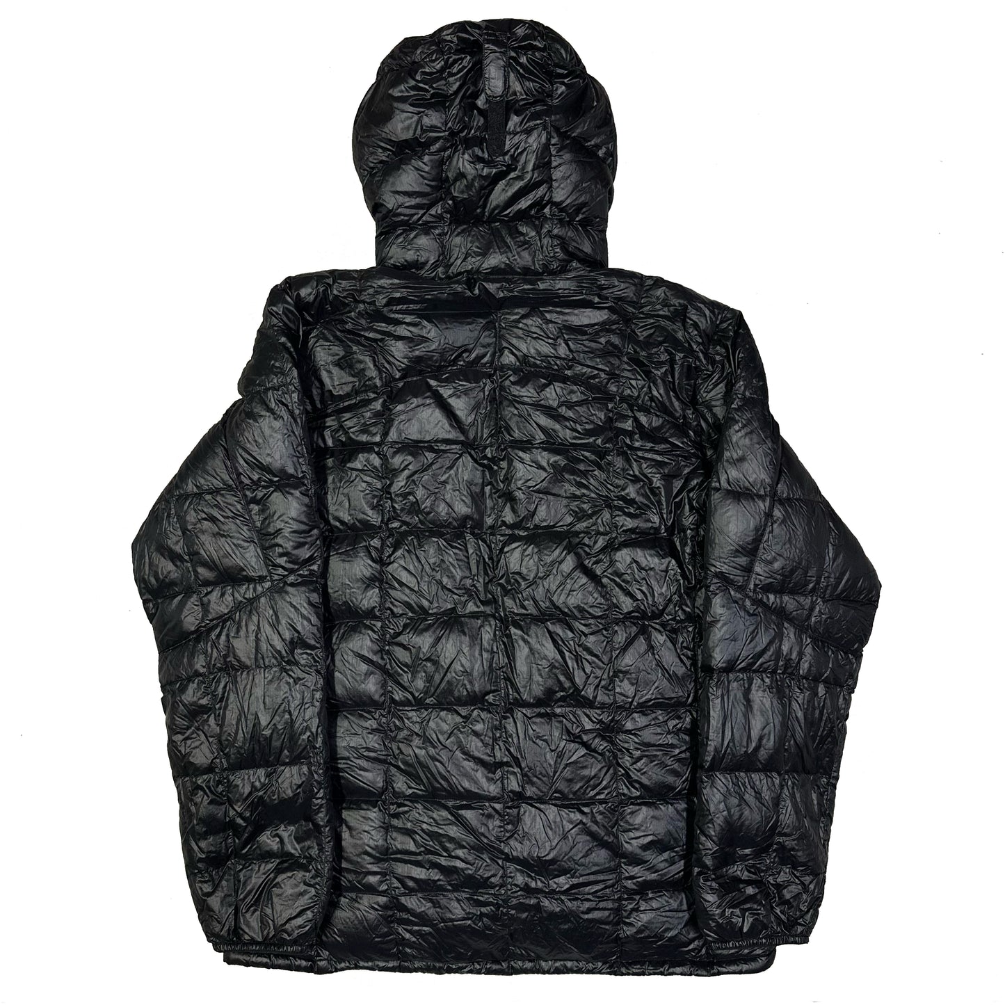 Montbell Square Stitch Puffer Jacket In Black - Superior Down Parka ( L )