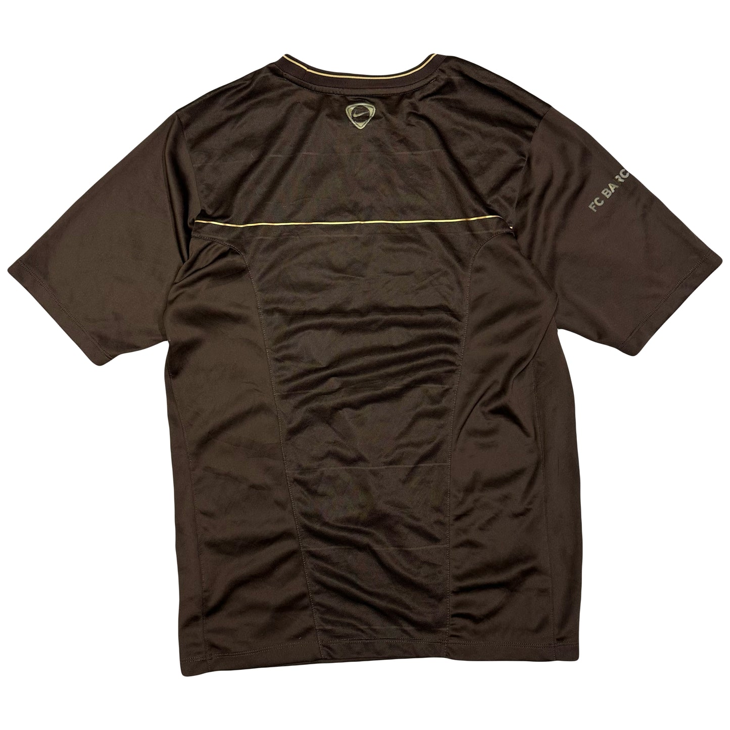 Nike 2008 Barcelona Shirt In Brown ( M )