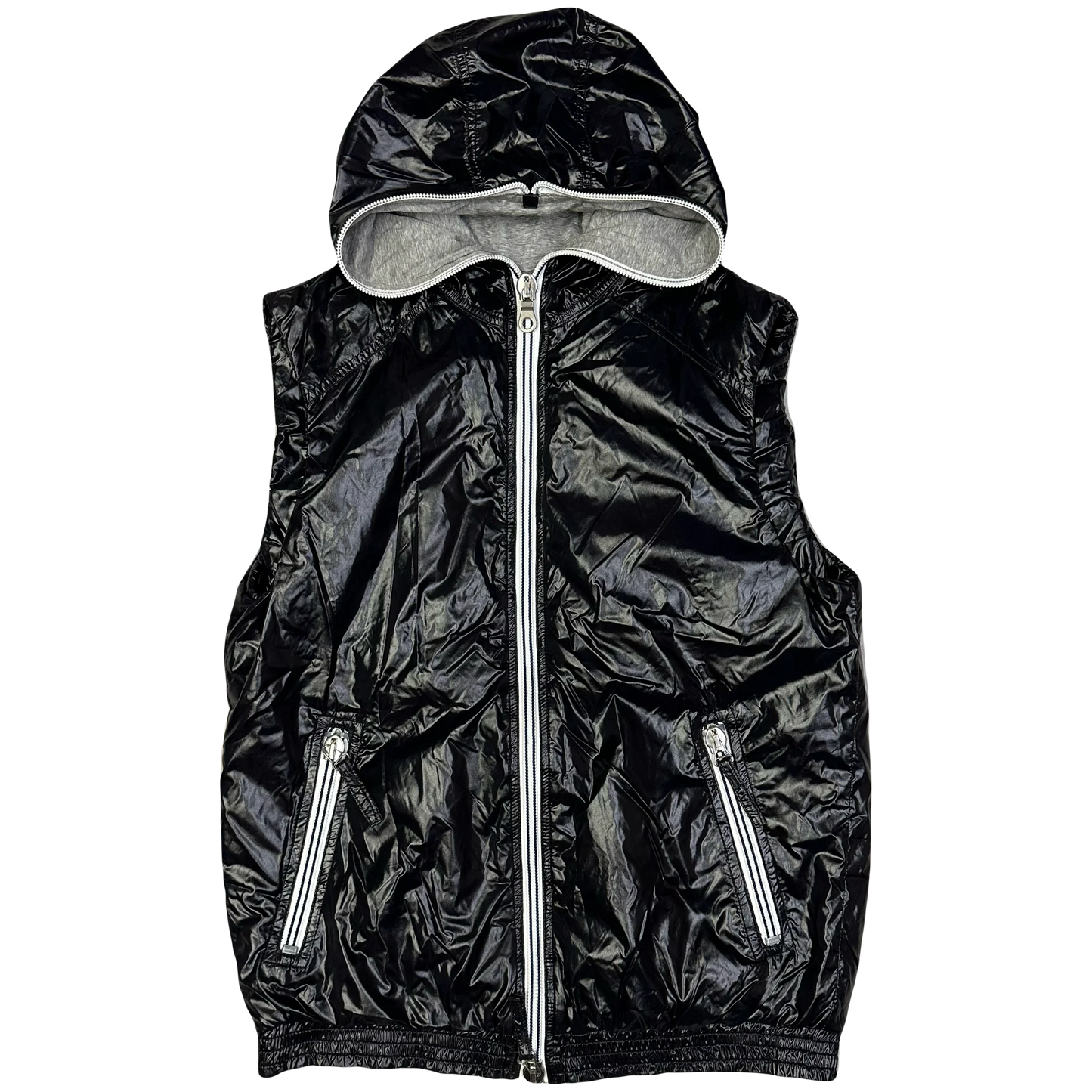 Duvetica Hooded Gilet In Black (M)