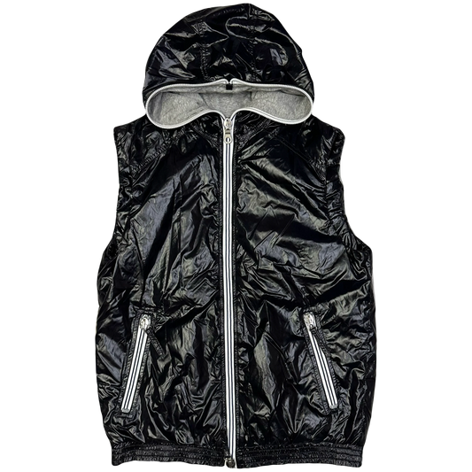 Duvetica Hooded Gilet In Black (M)