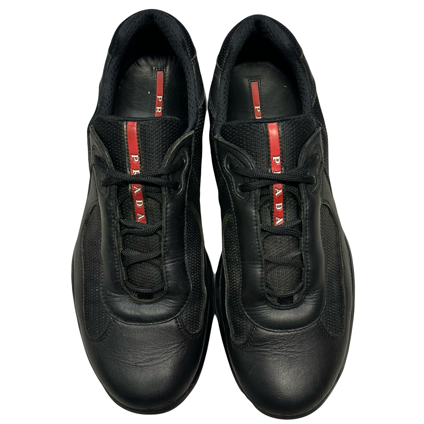 Prada America’s Cup Sneakers In Black ( 8UK/9US )