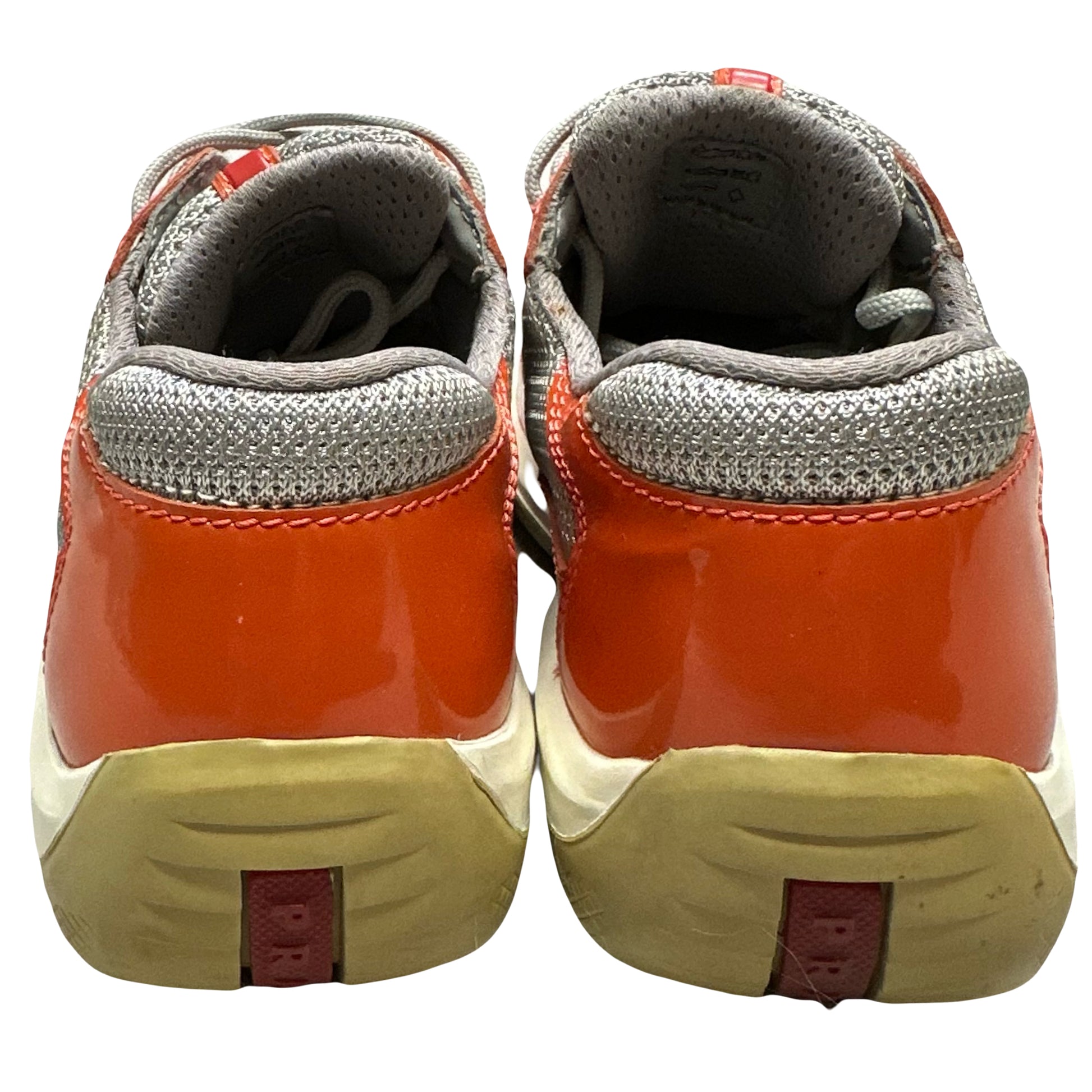 Prada America’s Cup Sneakers In Orange ( 4.5UK / 5.5US ) - 1036 Emporium