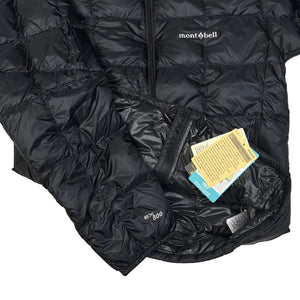 Montbell EX 800 Square Stitch Down Puffer Jacket In Black ( M )