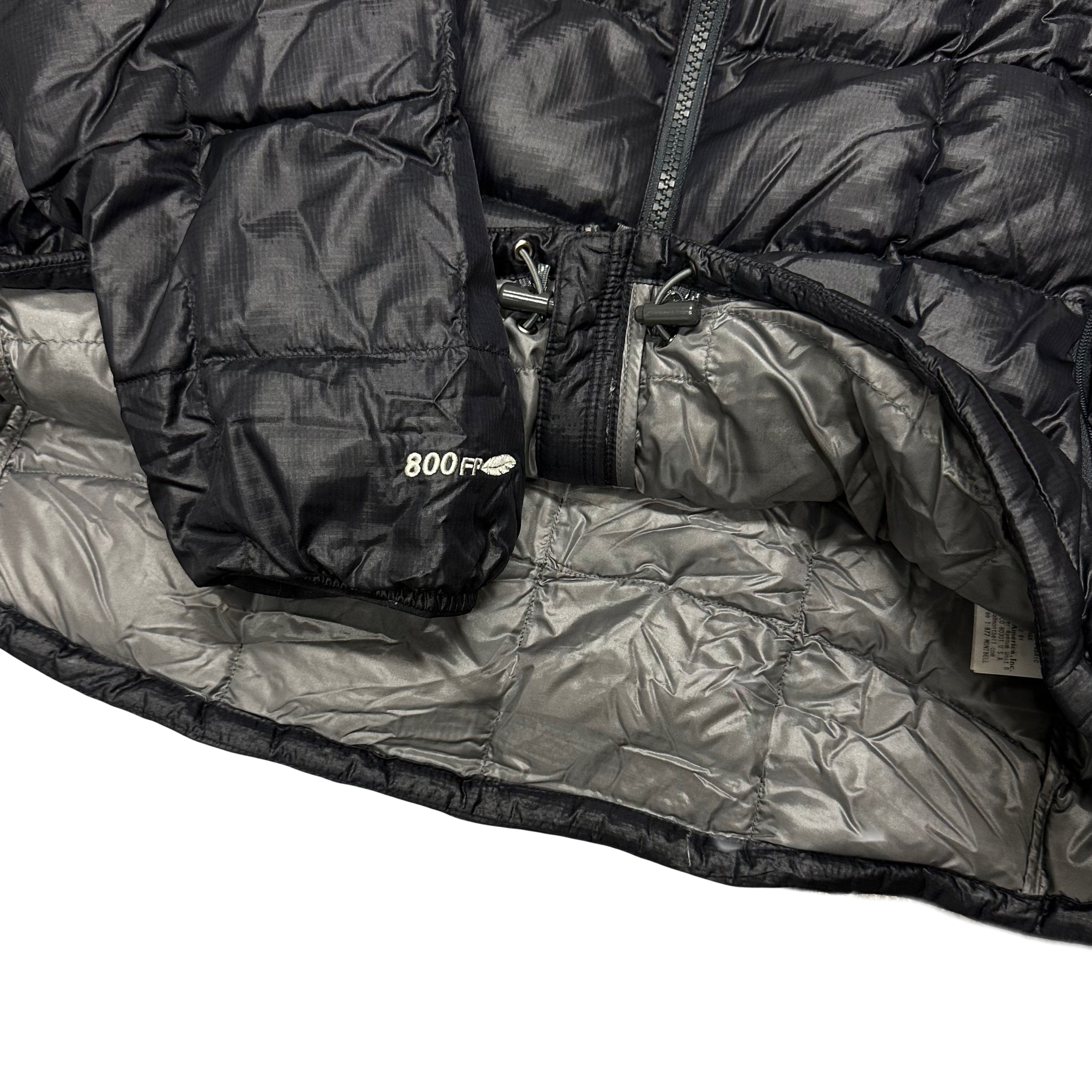 Montbell Square Stitch Down Puffer Jacket In Black ( L )