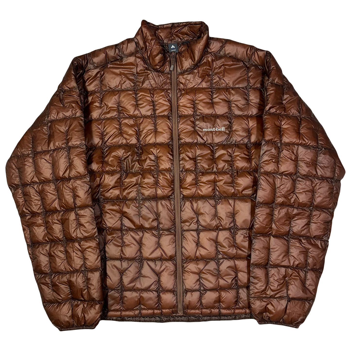 Montbell Plasma 1000 Alpine Down Parka Puffer Jacket In Brown (USA/EUR L)
