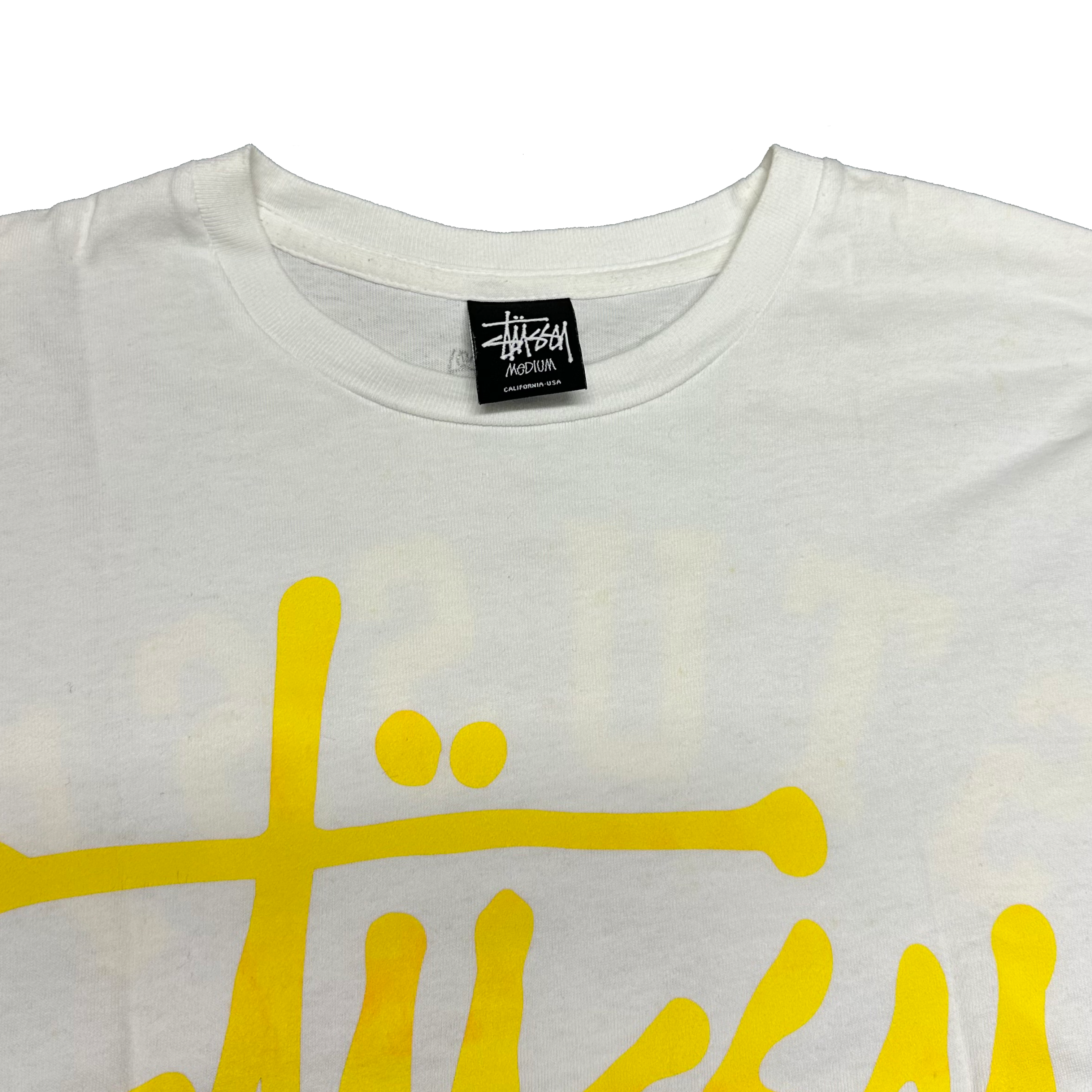 Stüssy Spellout Jersey T-Shirt In White ( M )