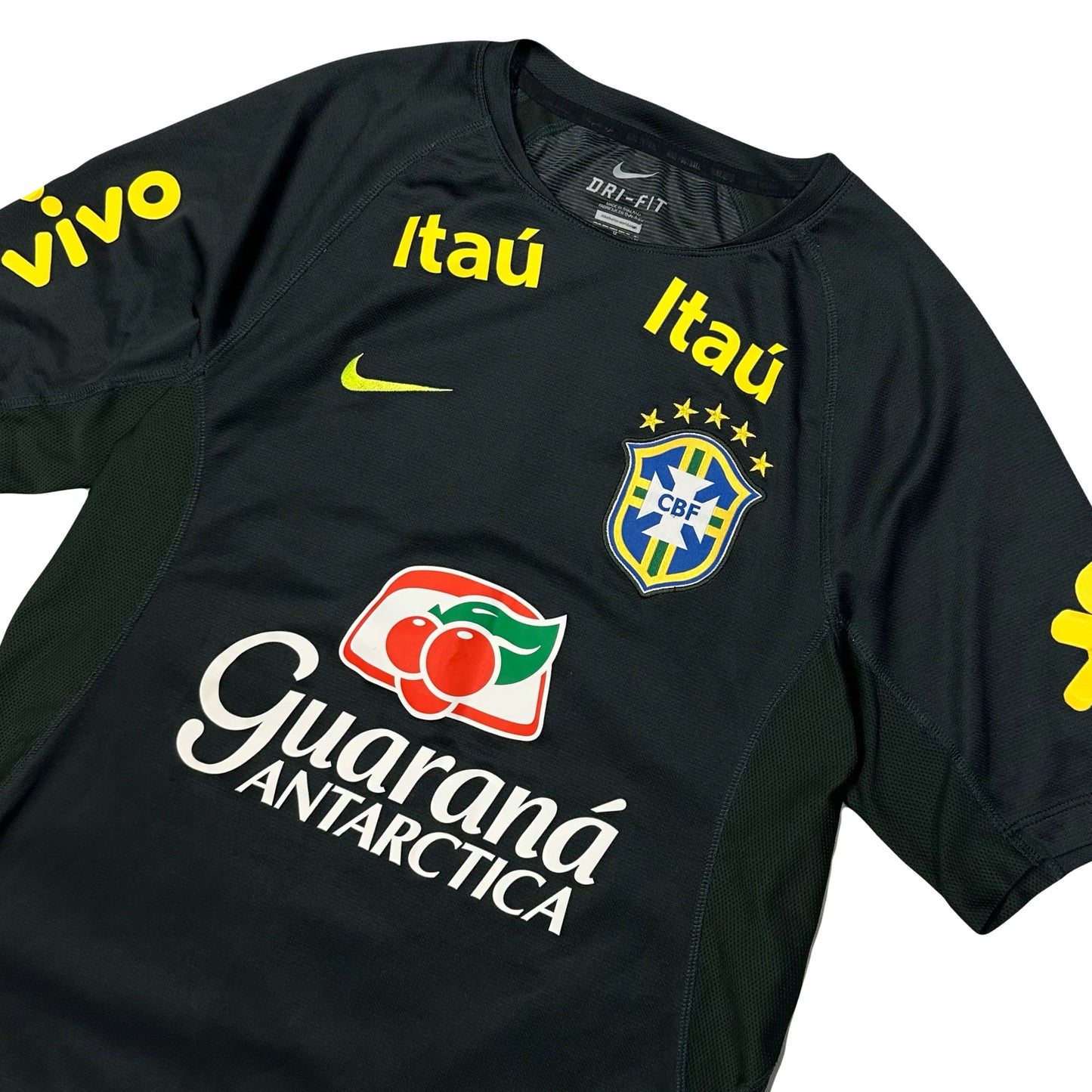Nike Brazil 2020 Training Shirt In Dark Green ( M )