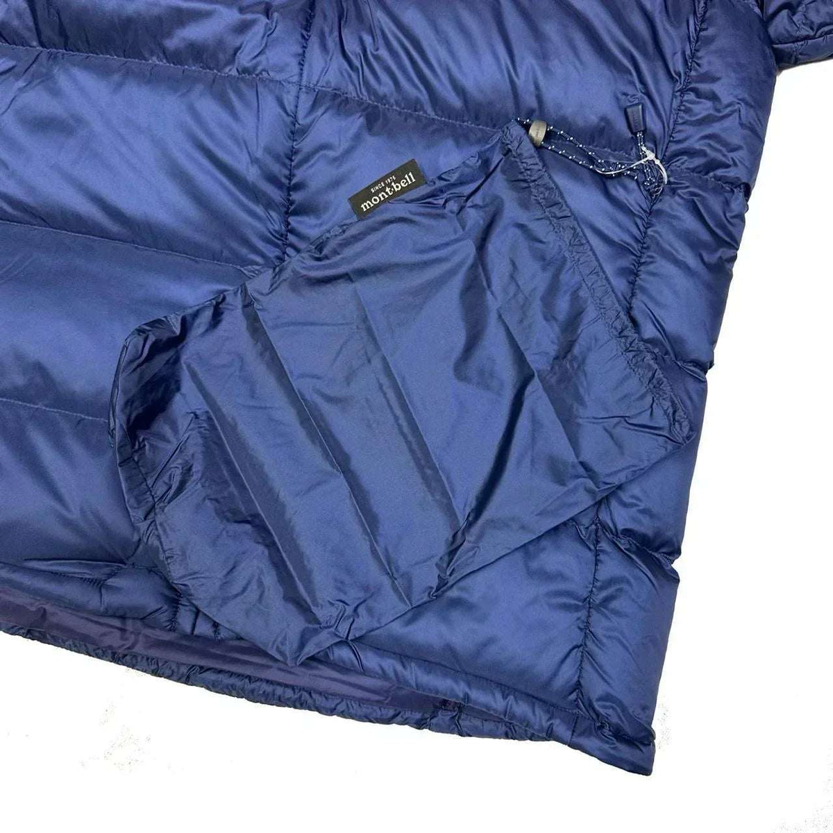 Montbell Light Alpine Down Puffer Jacket In Navy Blue (L)