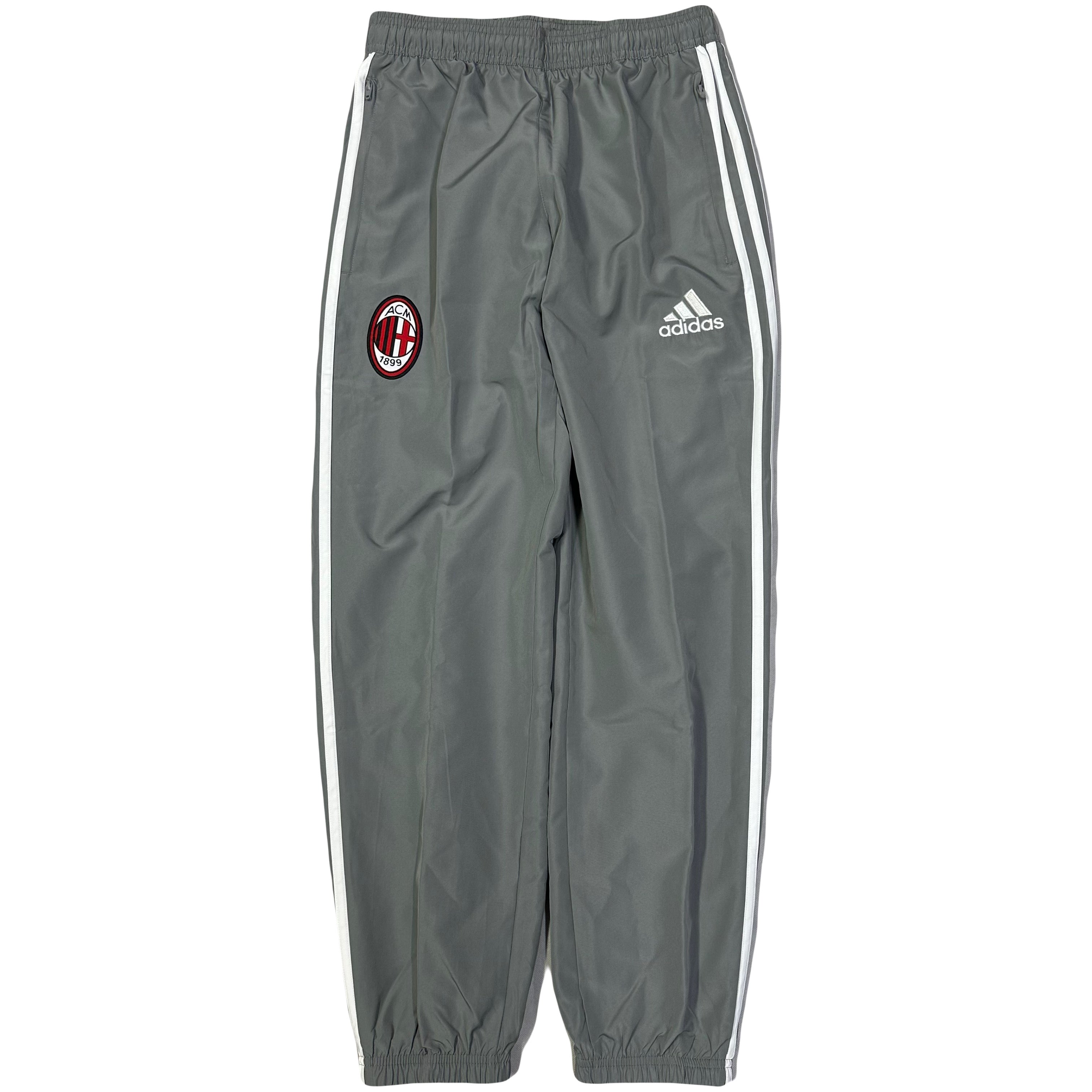 Adidas AC Milan 2015/16 Tracksuit Bottoms In Grey ( S )