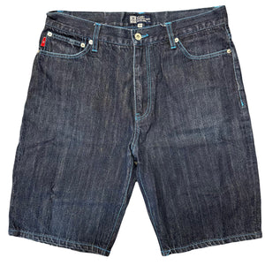 Stüssy Spellout Jorts With Blue Print ( W34 )
