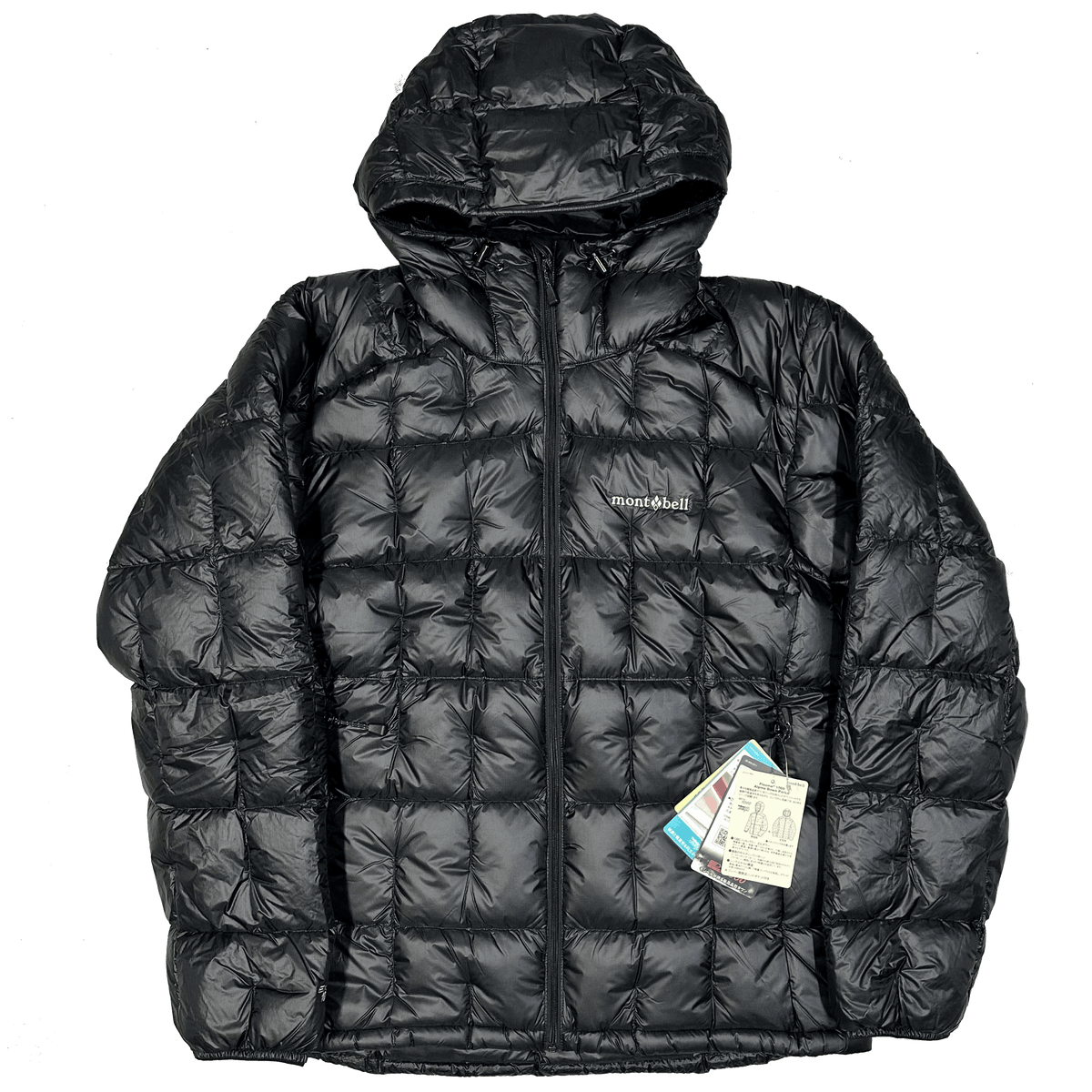 Montbell Plasma 1000 Alpine Down Parka Puffer Jacket In Black (M)