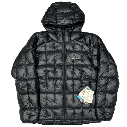 Montbell Plasma 1000 Alpine Down Parka Puffer Jacket In Black (M)