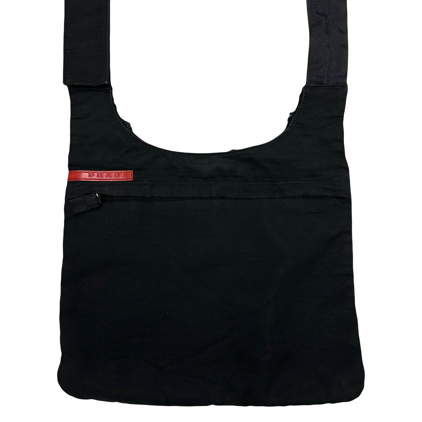 Prada Sport Side Bag In Black