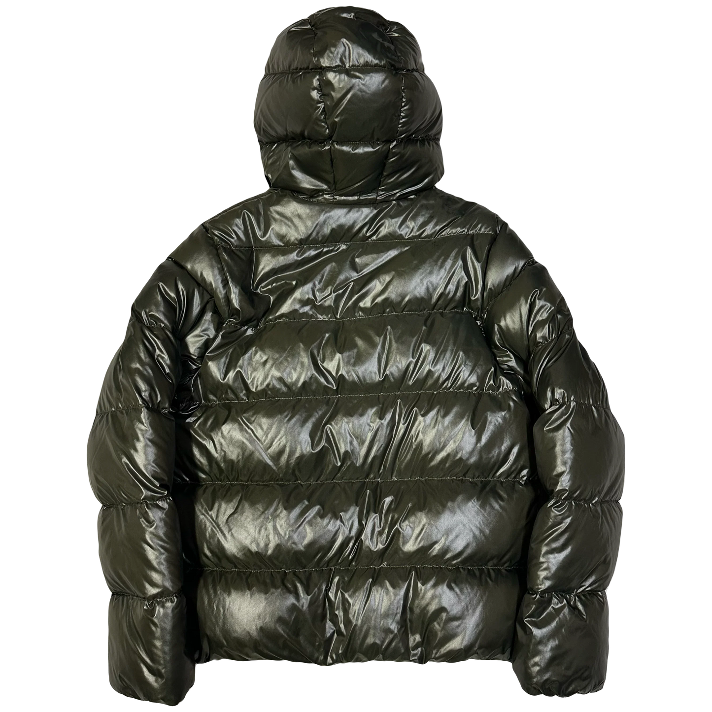 Duvetica Puffer Jacket In Khaki Green (M)