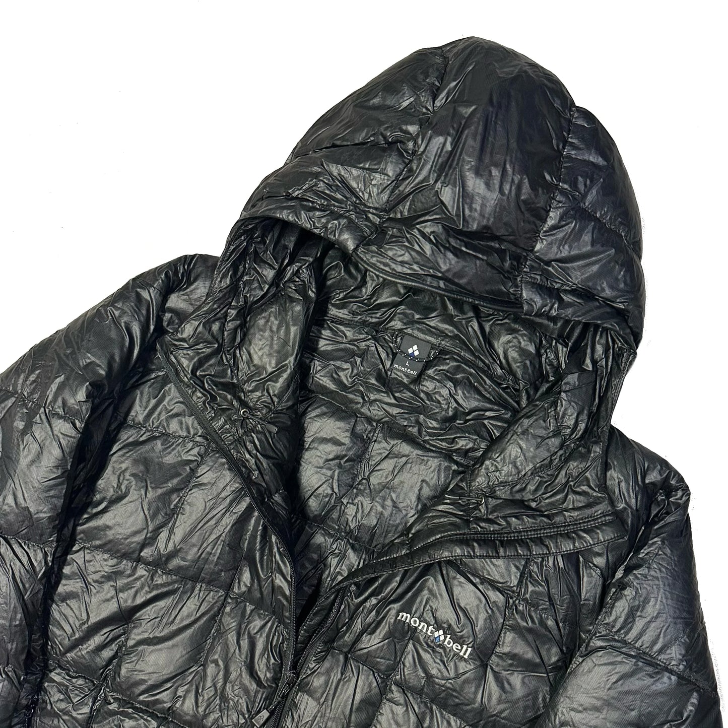 Montbell Plasma 1000 Alpine Down Parka Puffer Jacket In Black ( L )