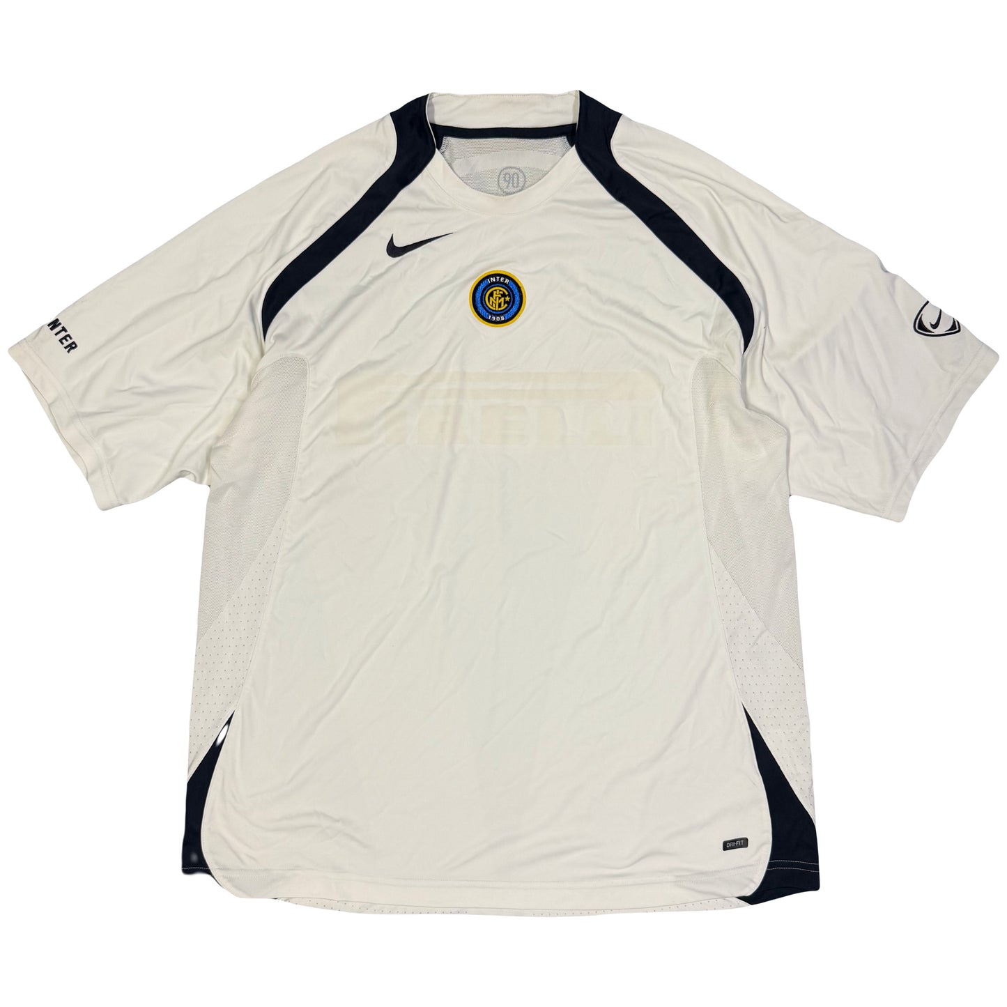 Nike Inter Milan 2005/06 Total 90 Training Shirt In White (L)