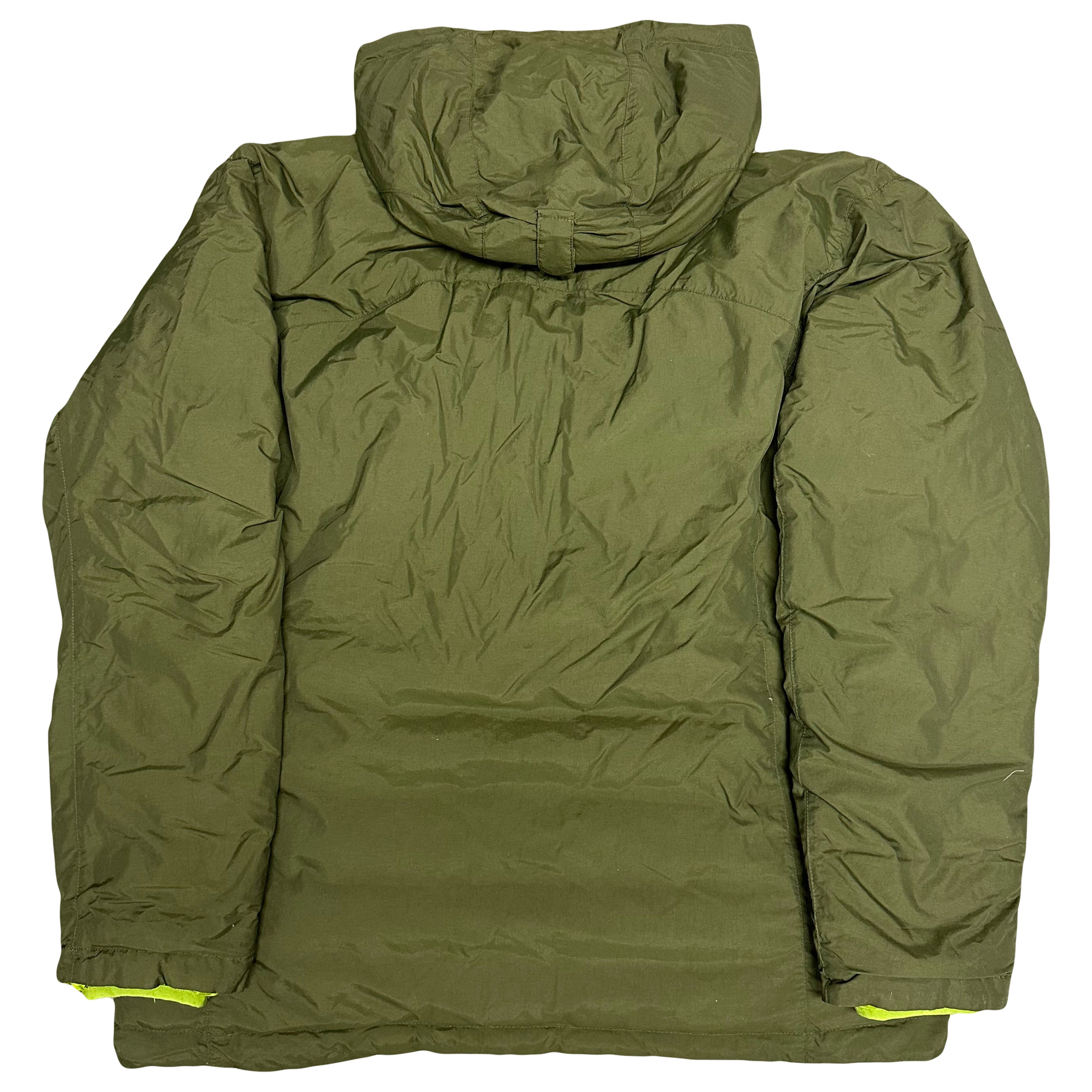 Montbell Reversible Down Jacket In Green & Khaki ( L )