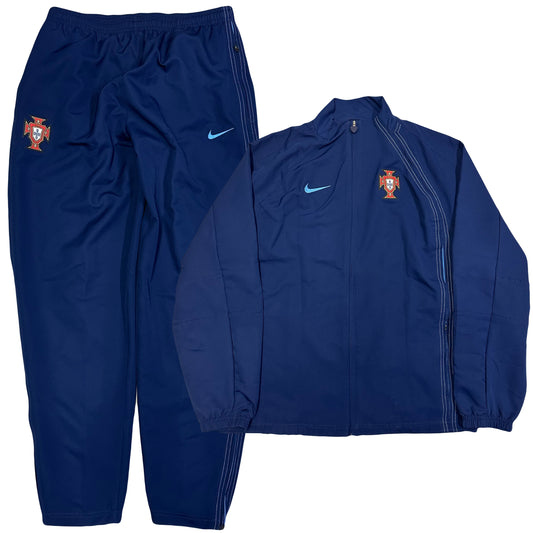 Nike T90 Portugal 2004 Tracksuit In Navy ( M ) - 1036 Emporium