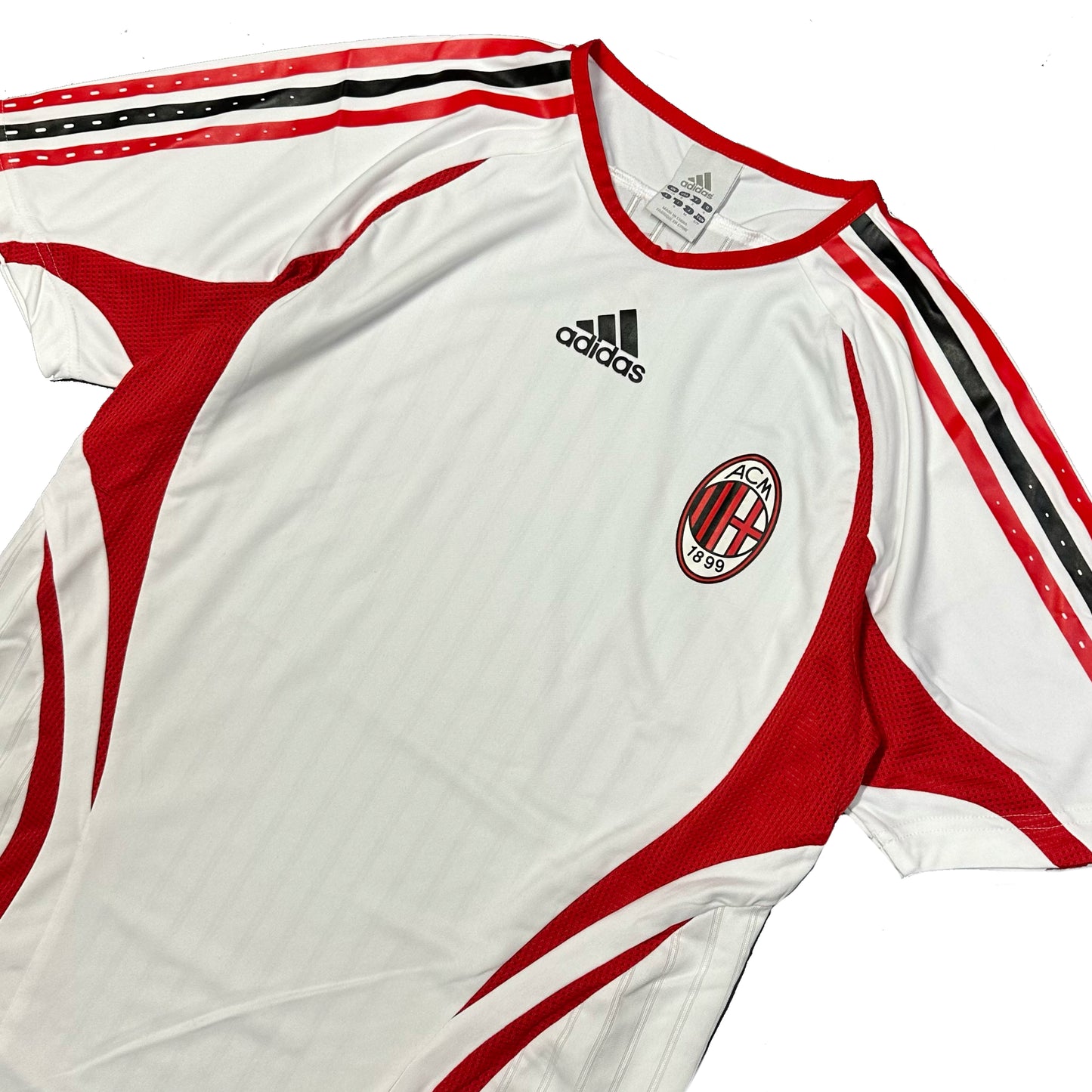 Adidas AC Milan 2006/07 In White & Red ( S )