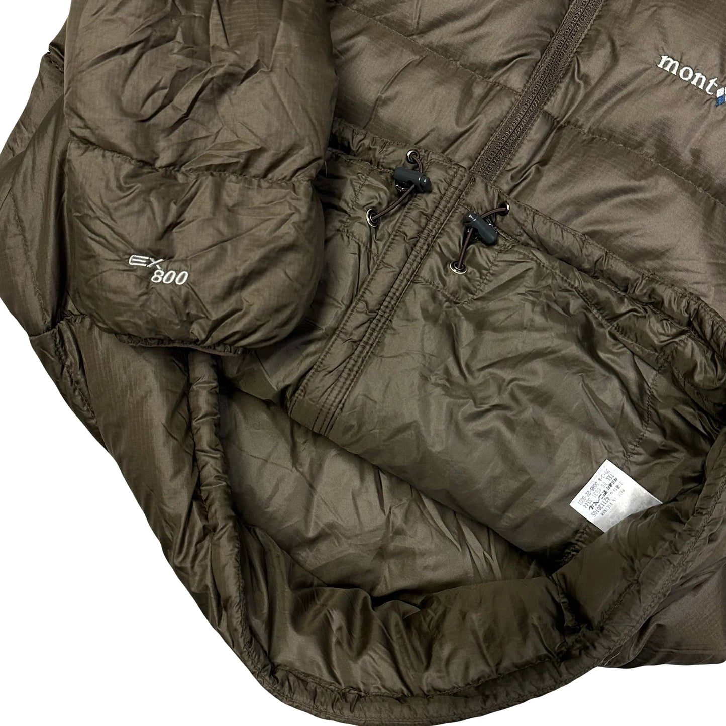 Montbell Light Alpine Down Puffer Jacket In Brown ( M )