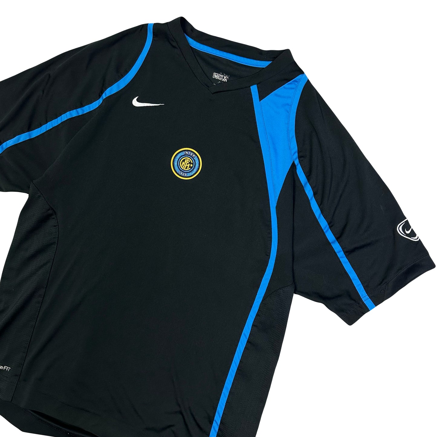 Nike 2006/07 Inter Milan Total 90 Training Shirt In Black ( M )