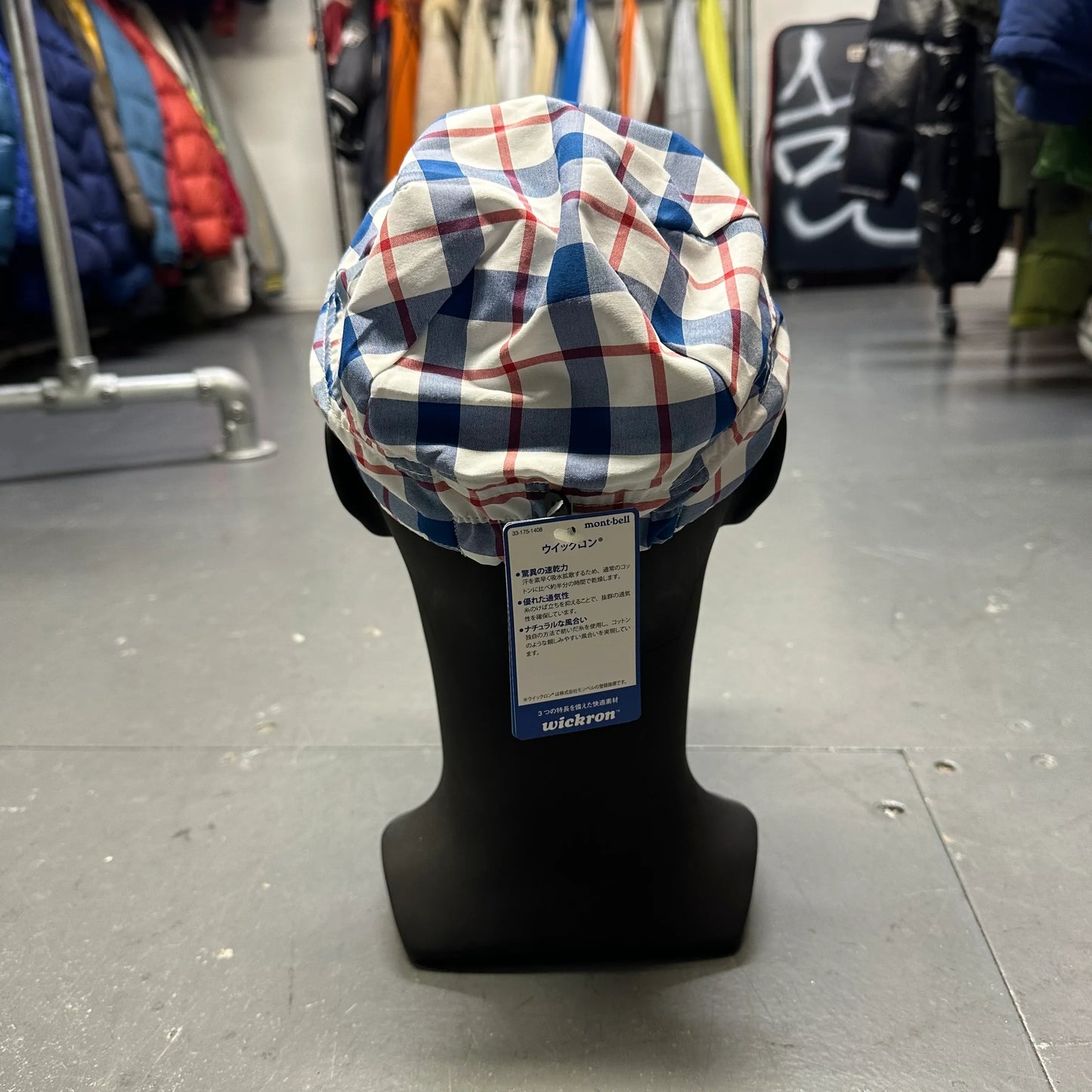Montbell Plaid Cap ( M )